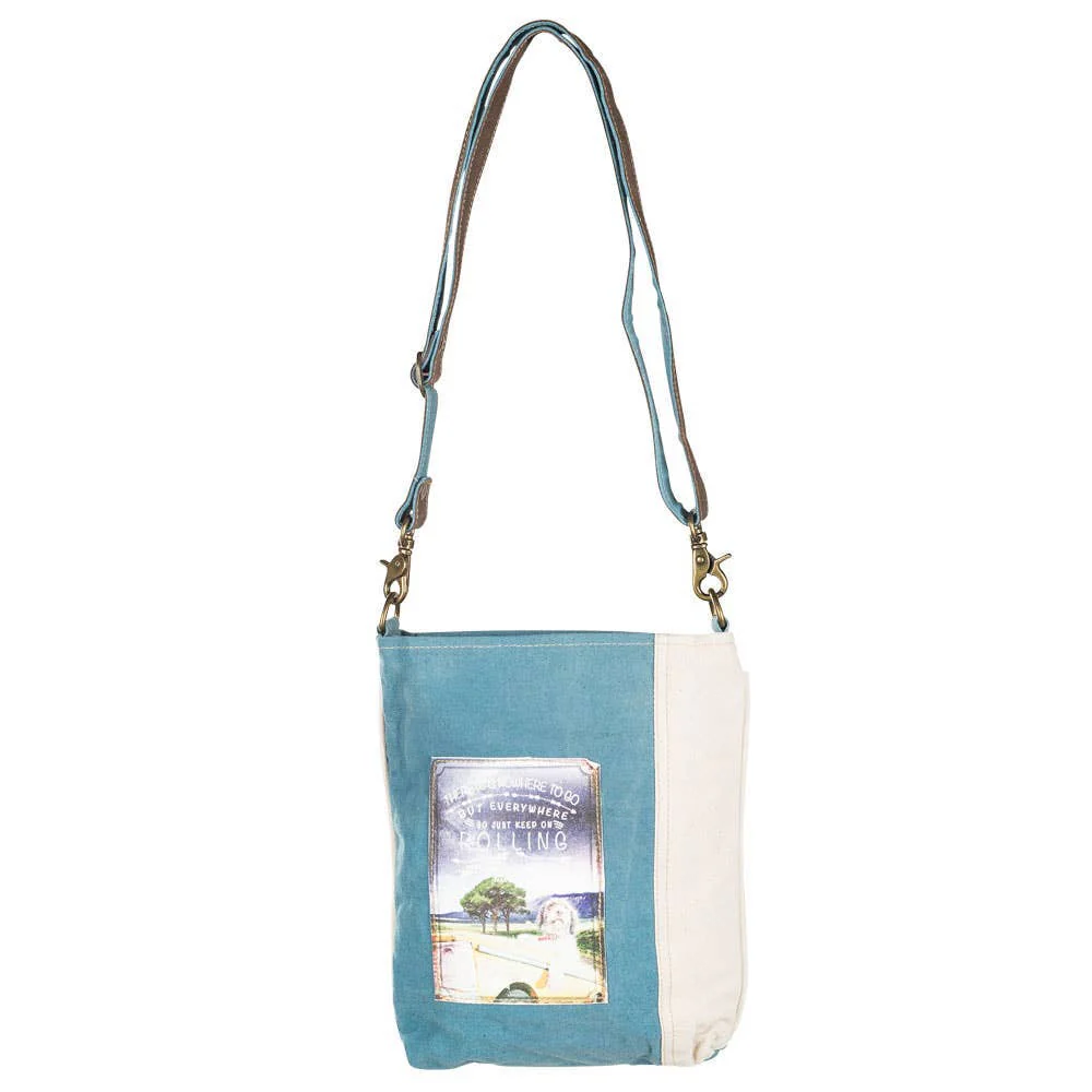 So Just Keep On Rolling Crossbody Bag - Image 4