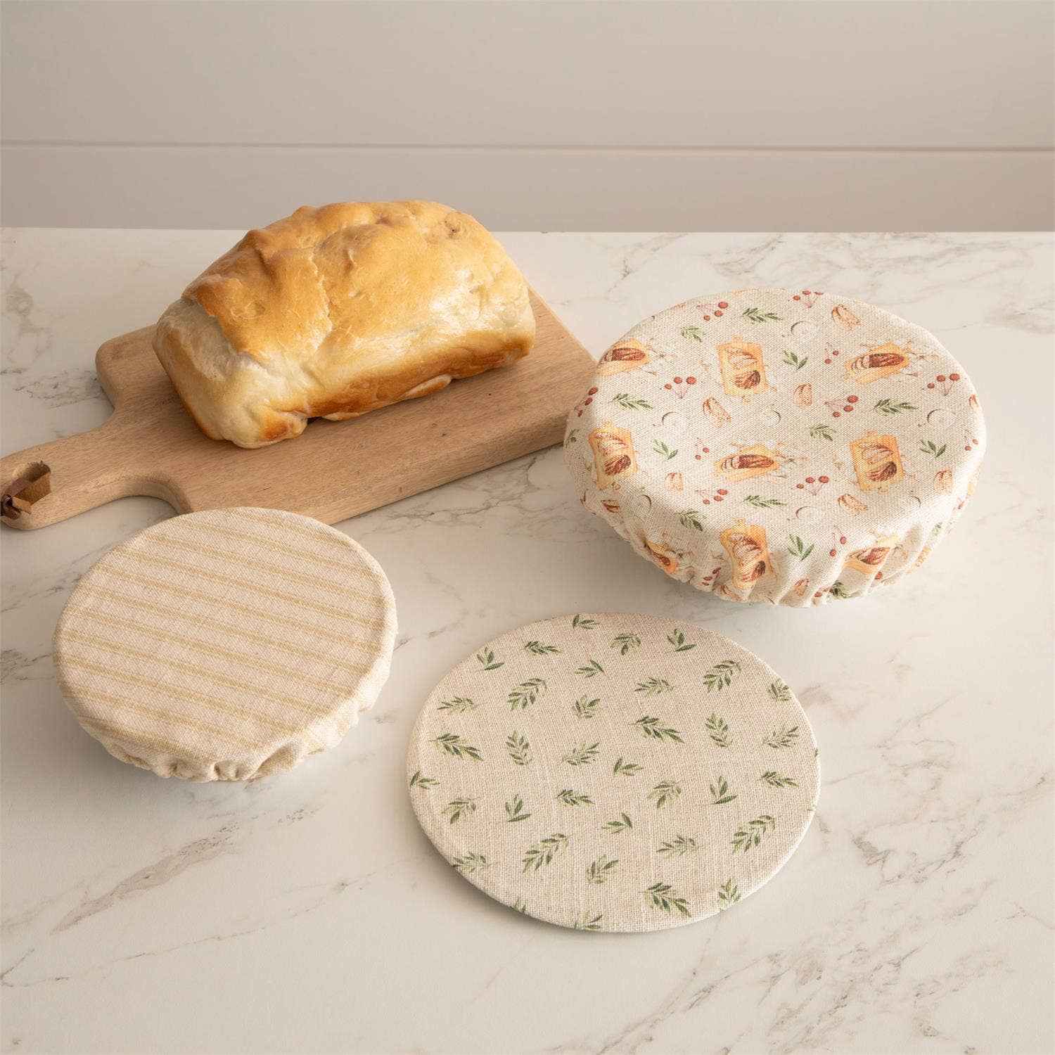 Cloth Bowl Covers, Sourdough (Set of Sm, Med, Lg) - Image 2