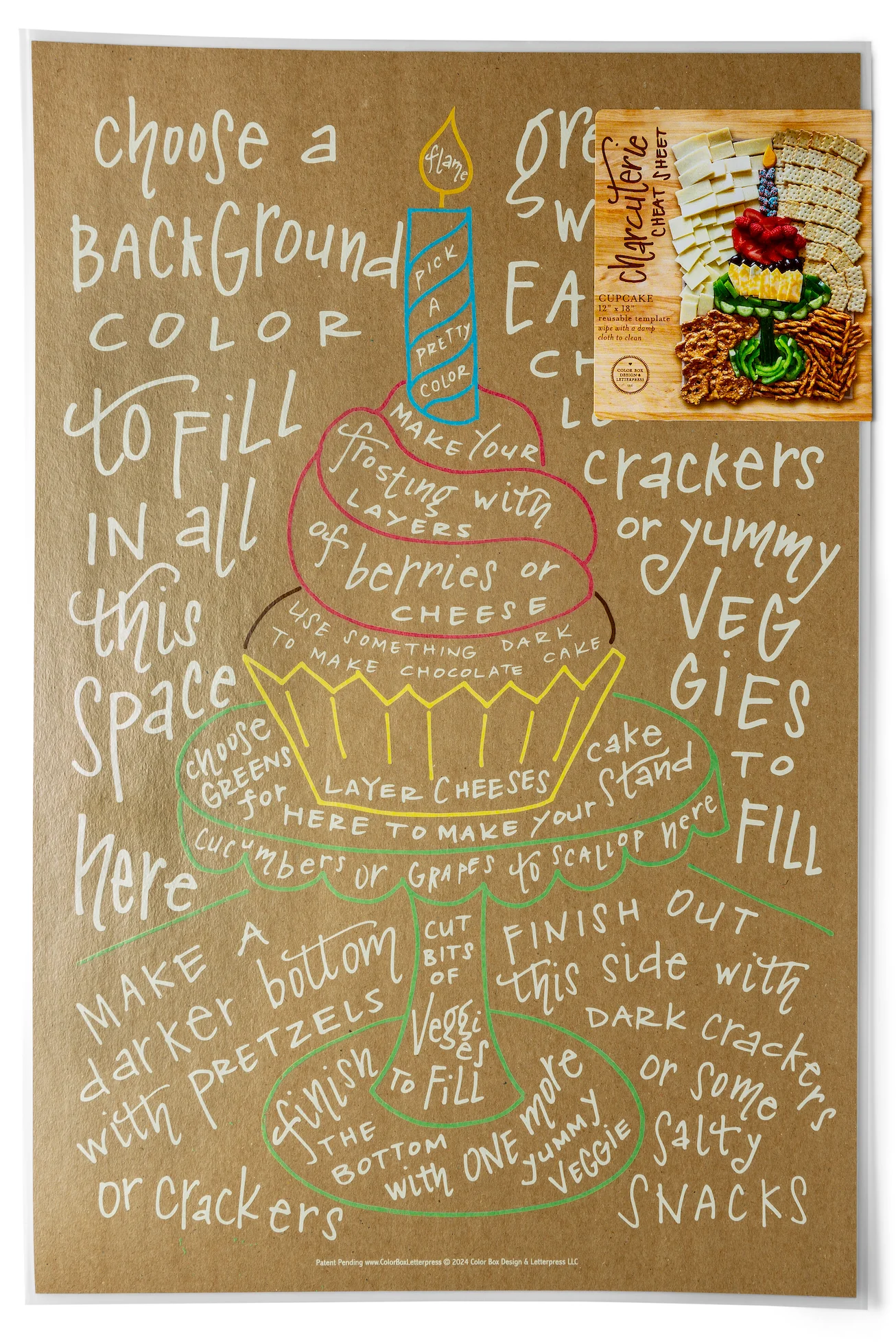 Charcuterie Cheat Sheet | Birthday Cupcake - Image 5