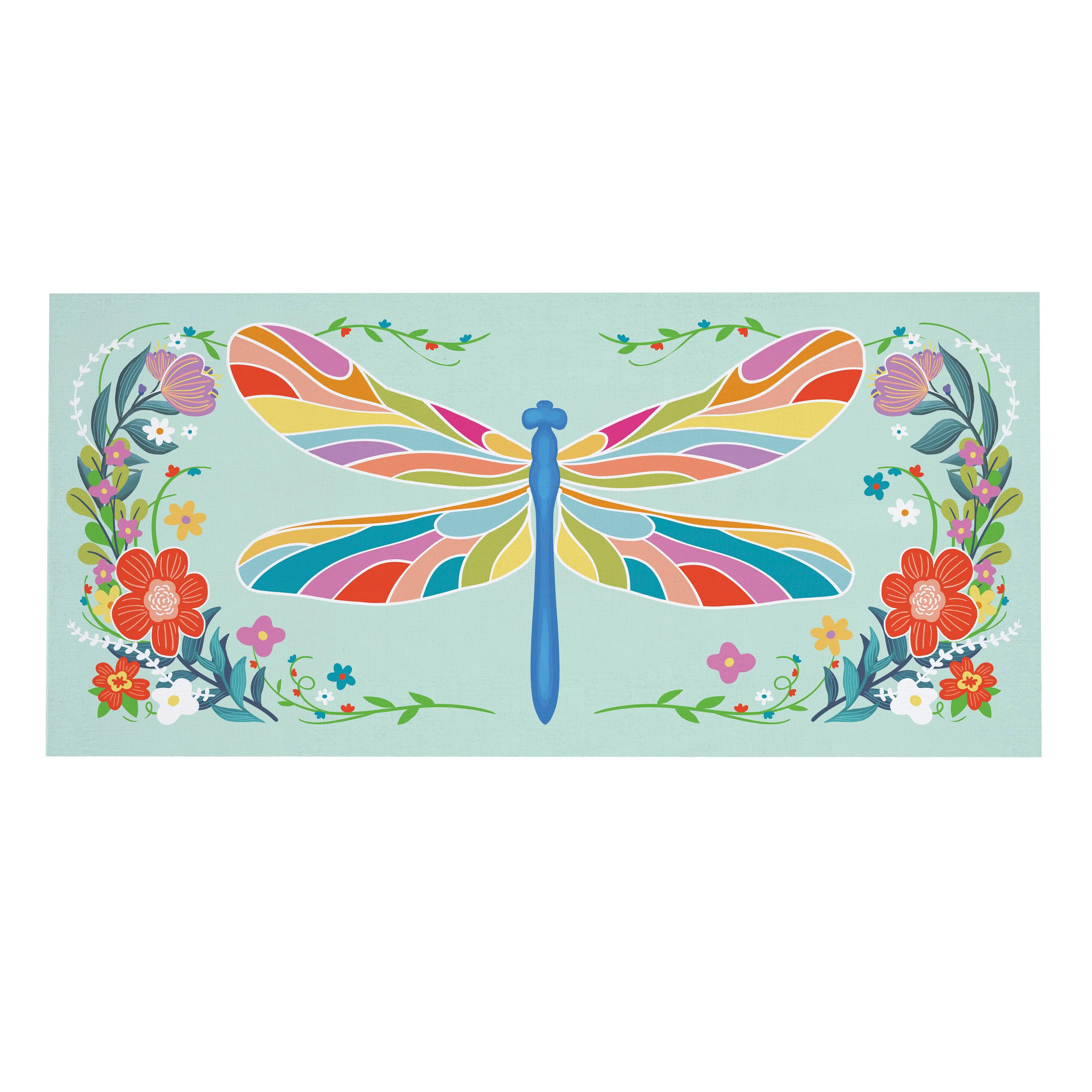 Colorful Dragonfly Sassafras Switch Mat - Image 3