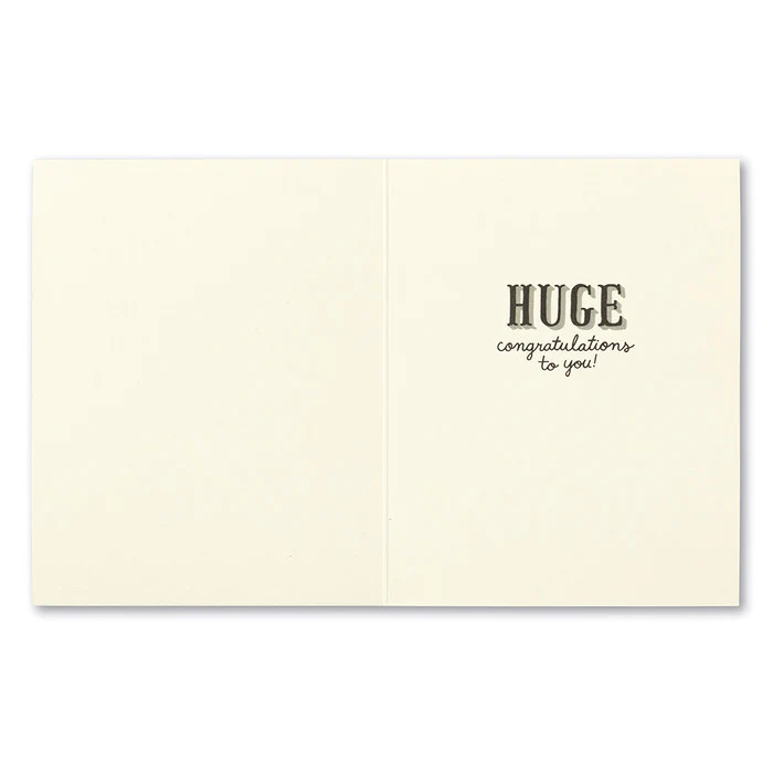 Congratulations Card-This is Major - Image 2