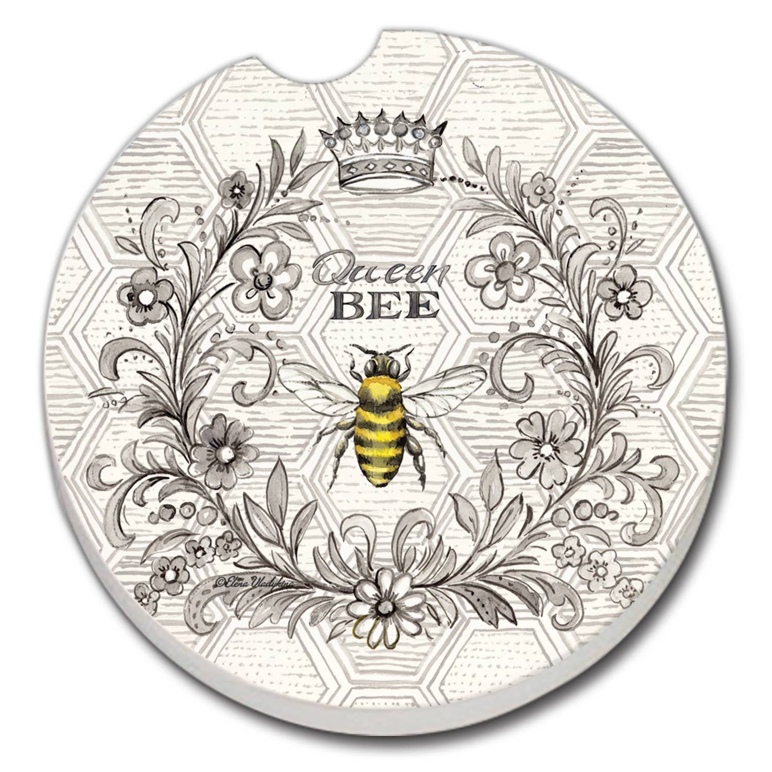 Queen Be Stone Car Coaster