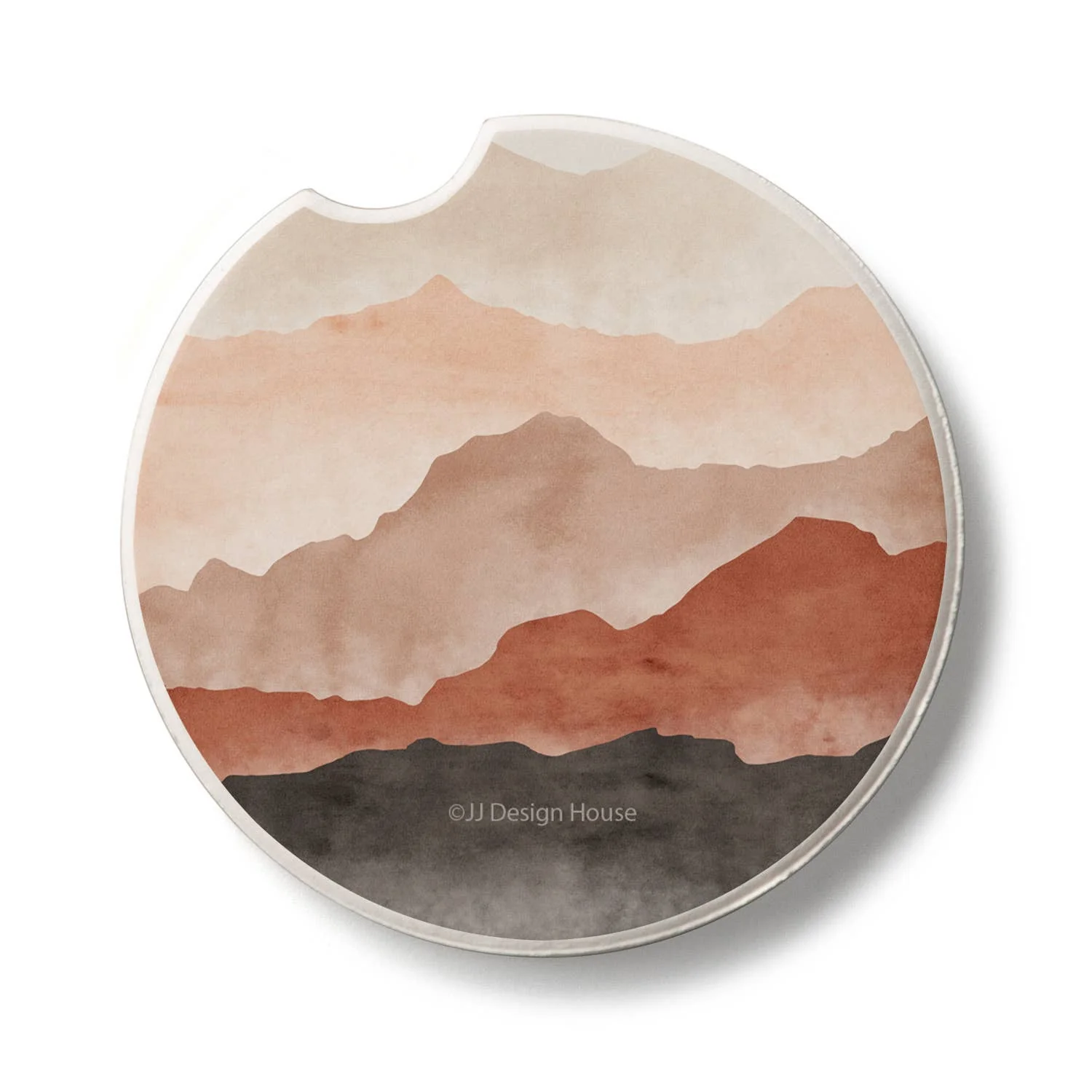 Terracotta Hills Stone Car Coaster