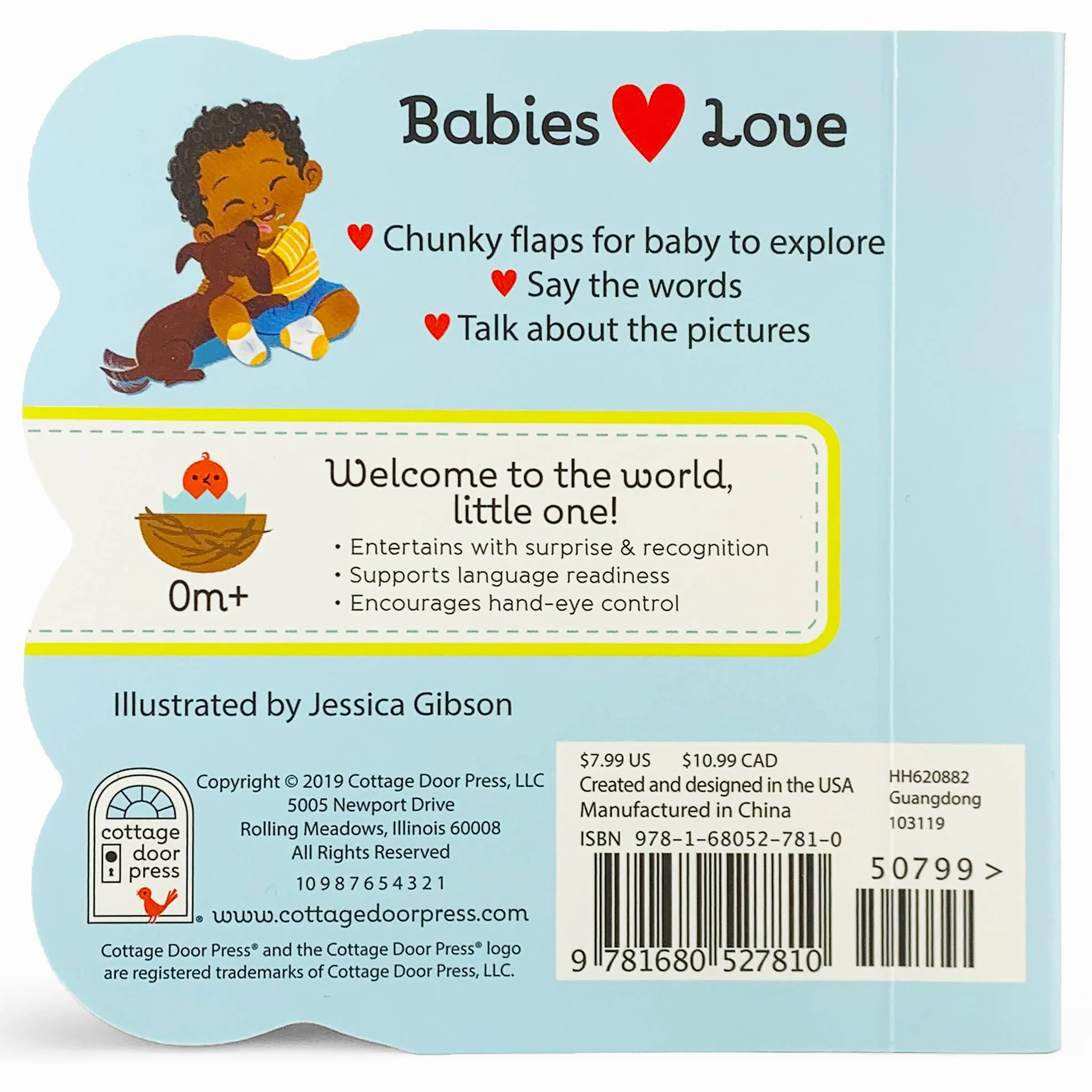 Babies Love Puppies Lift-a-Flap Board Book - Image 3