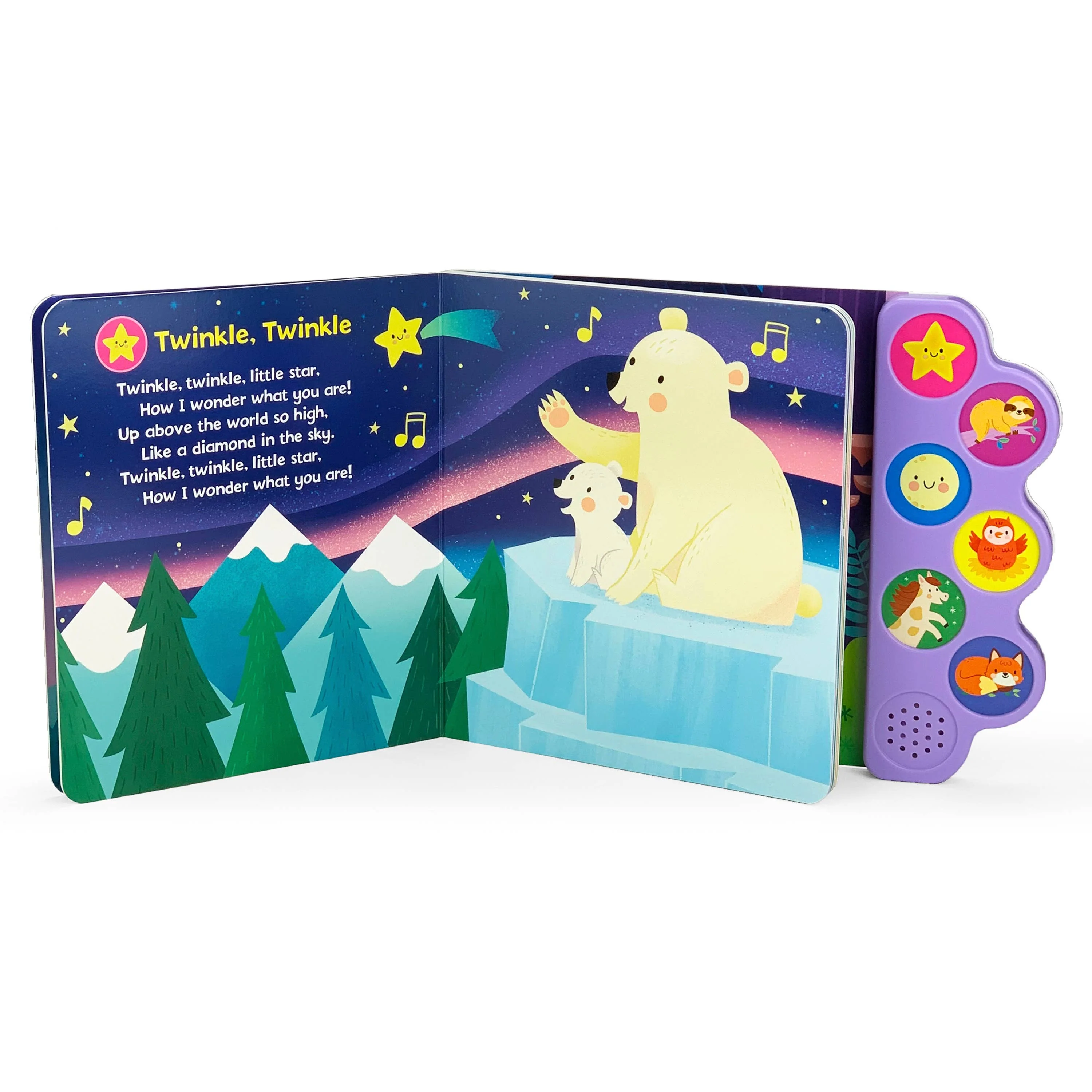 Baby's First Bedtime Songs Interactive Sound Book - Image 2