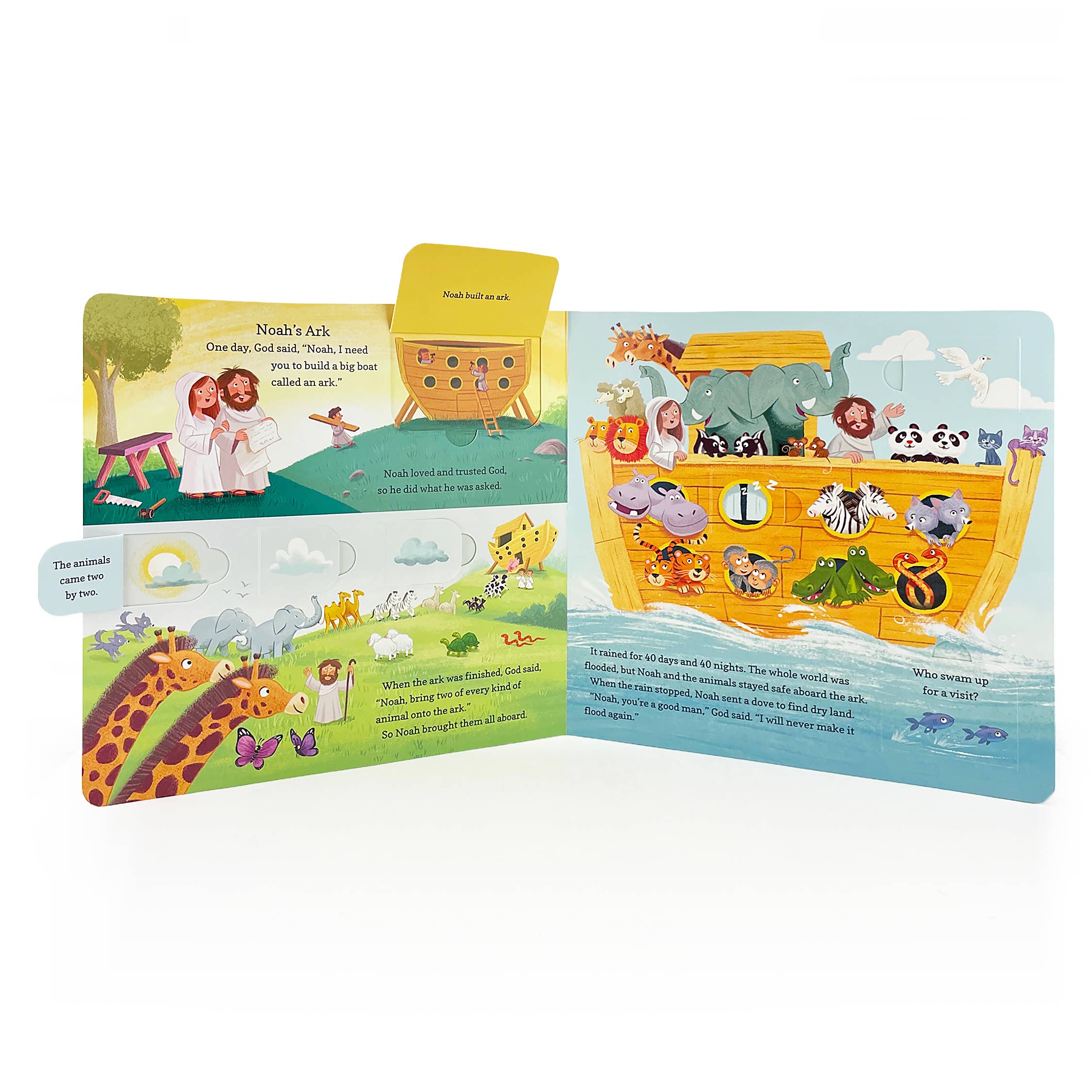 Best-Loved Bible Stories Lift-a-Flap Board Book - Image 3