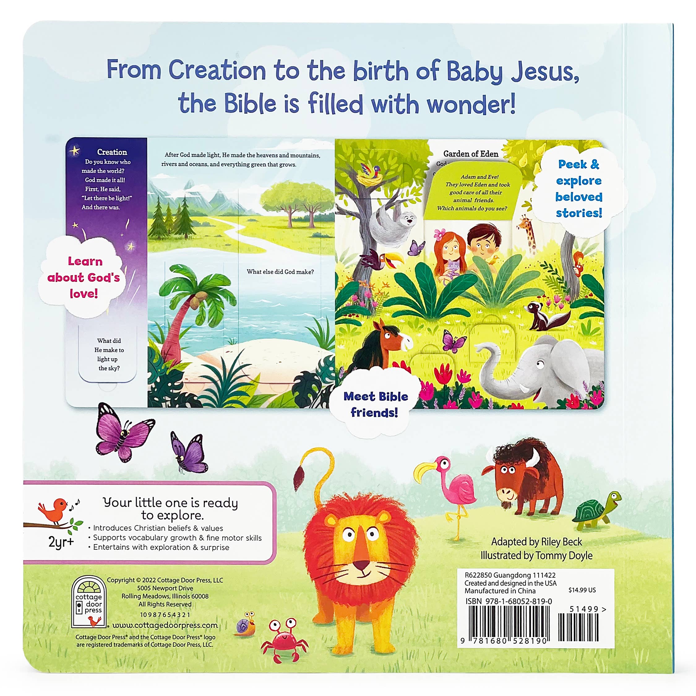 Best-Loved Bible Stories Lift-a-Flap Board Book - Image 5