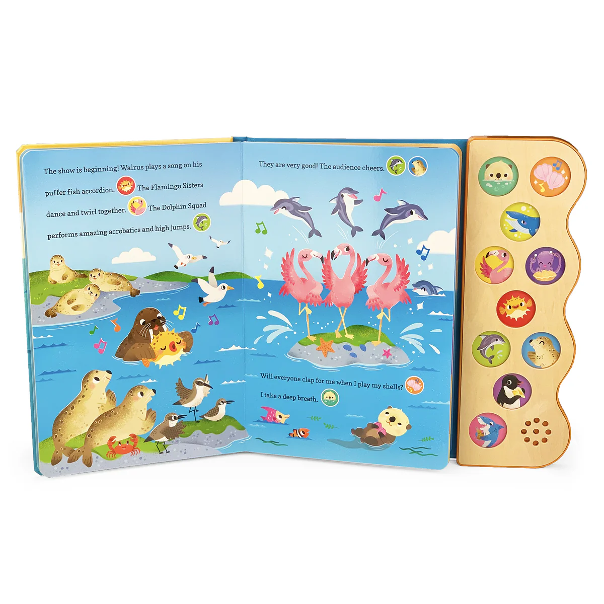 Busy Noisy Ocean Interactive Sound Book - Image 3
