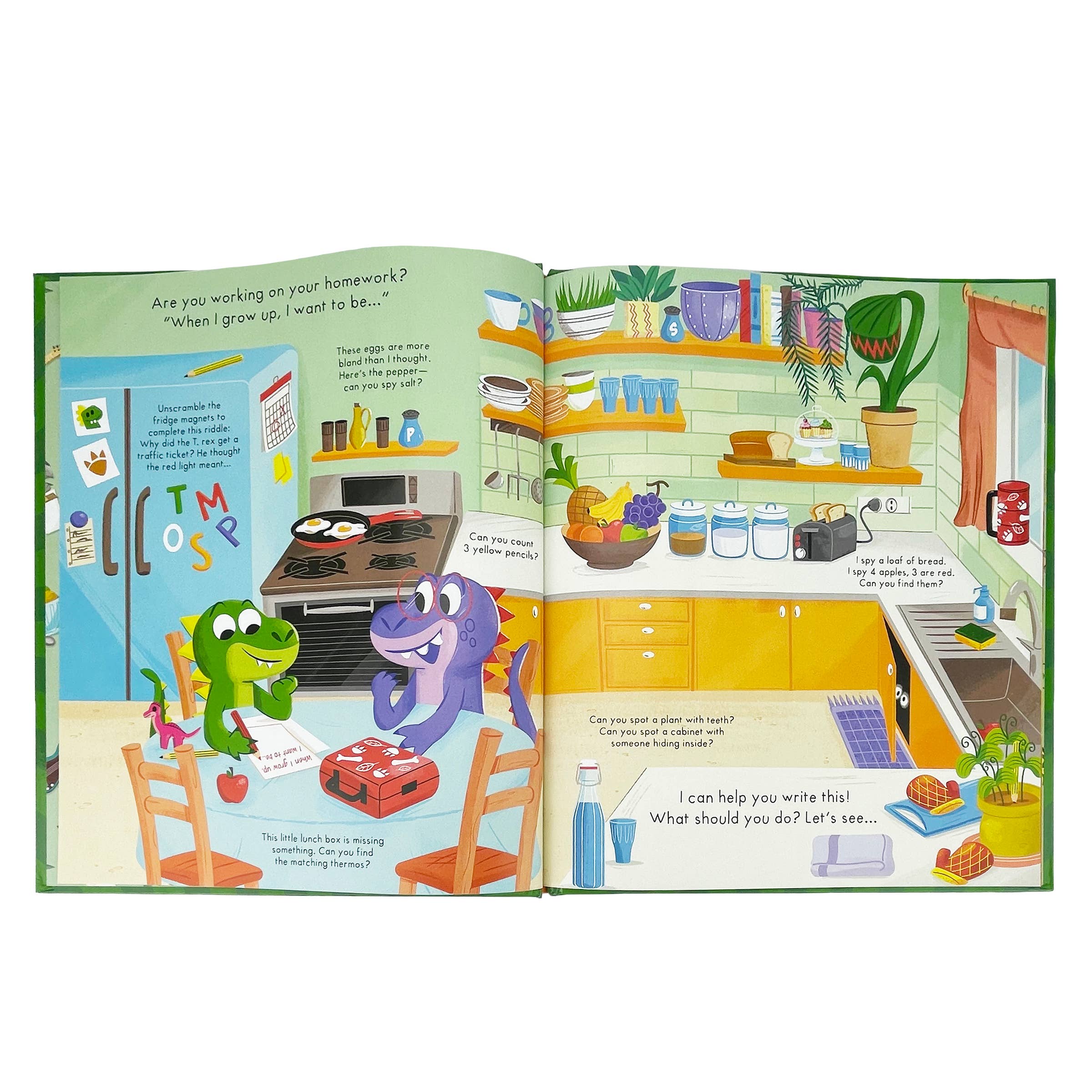 Dinosaur Stomp & Find (I Spy With My Little Eye) Book - Image 4