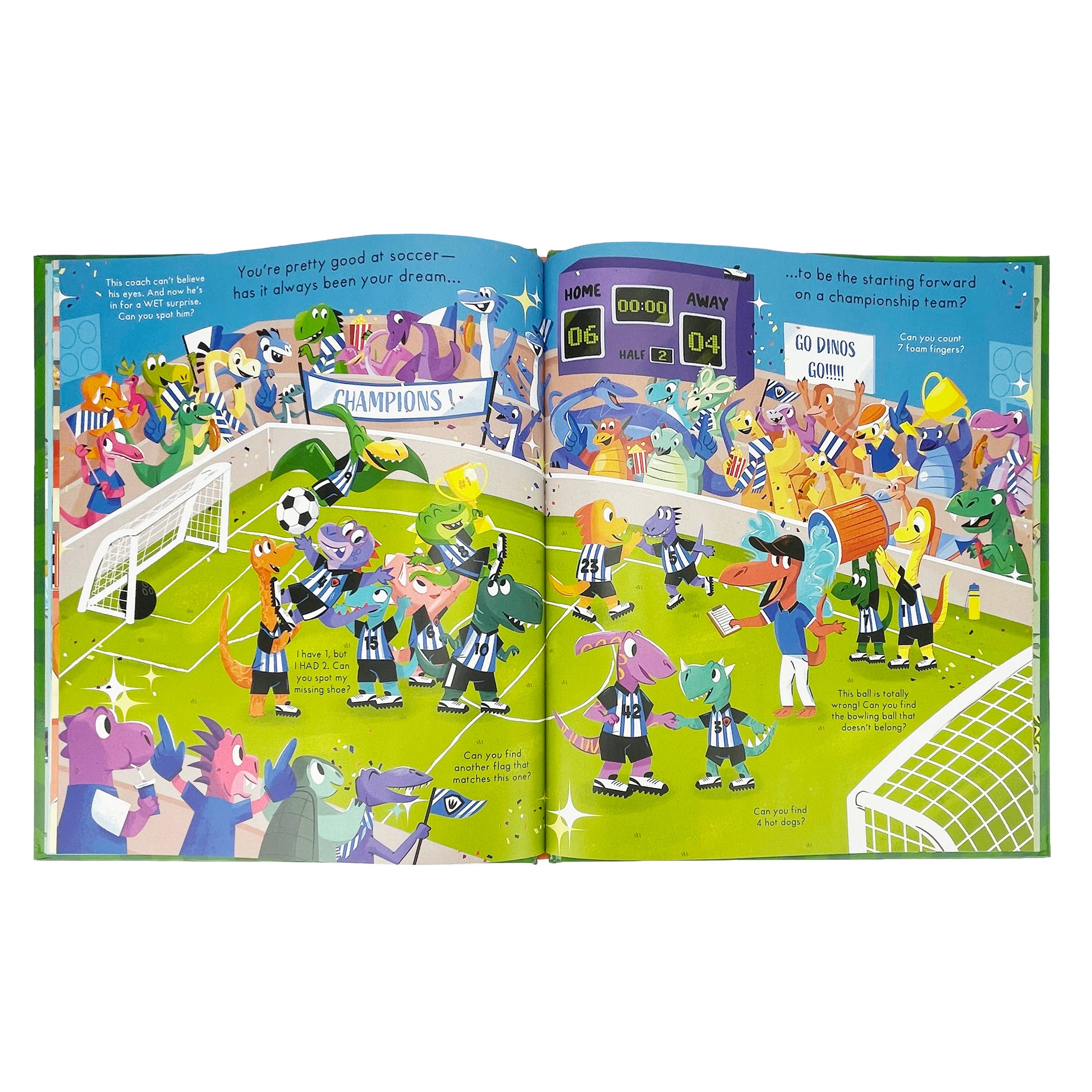 Dinosaur Stomp & Find (I Spy With My Little Eye) Book - Image 5