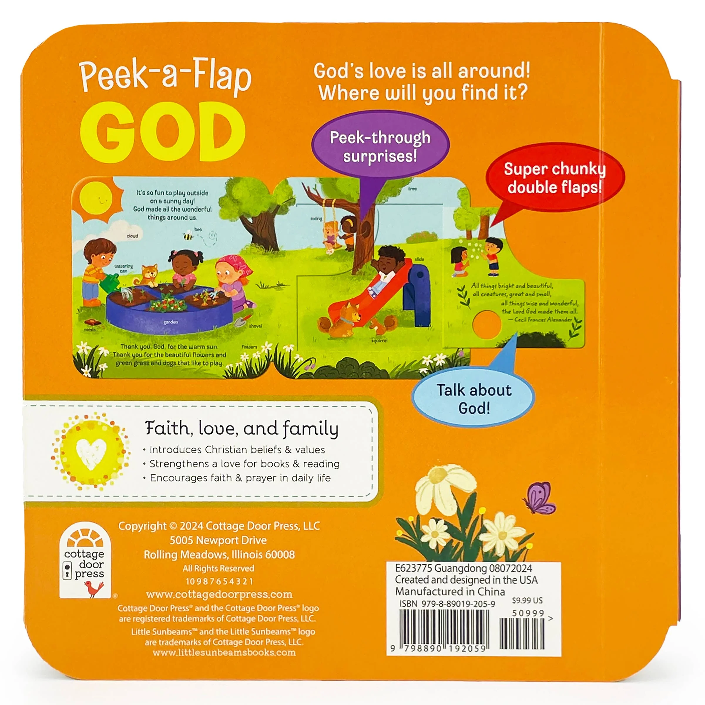 God Peek a Flap Board Book - Image 2