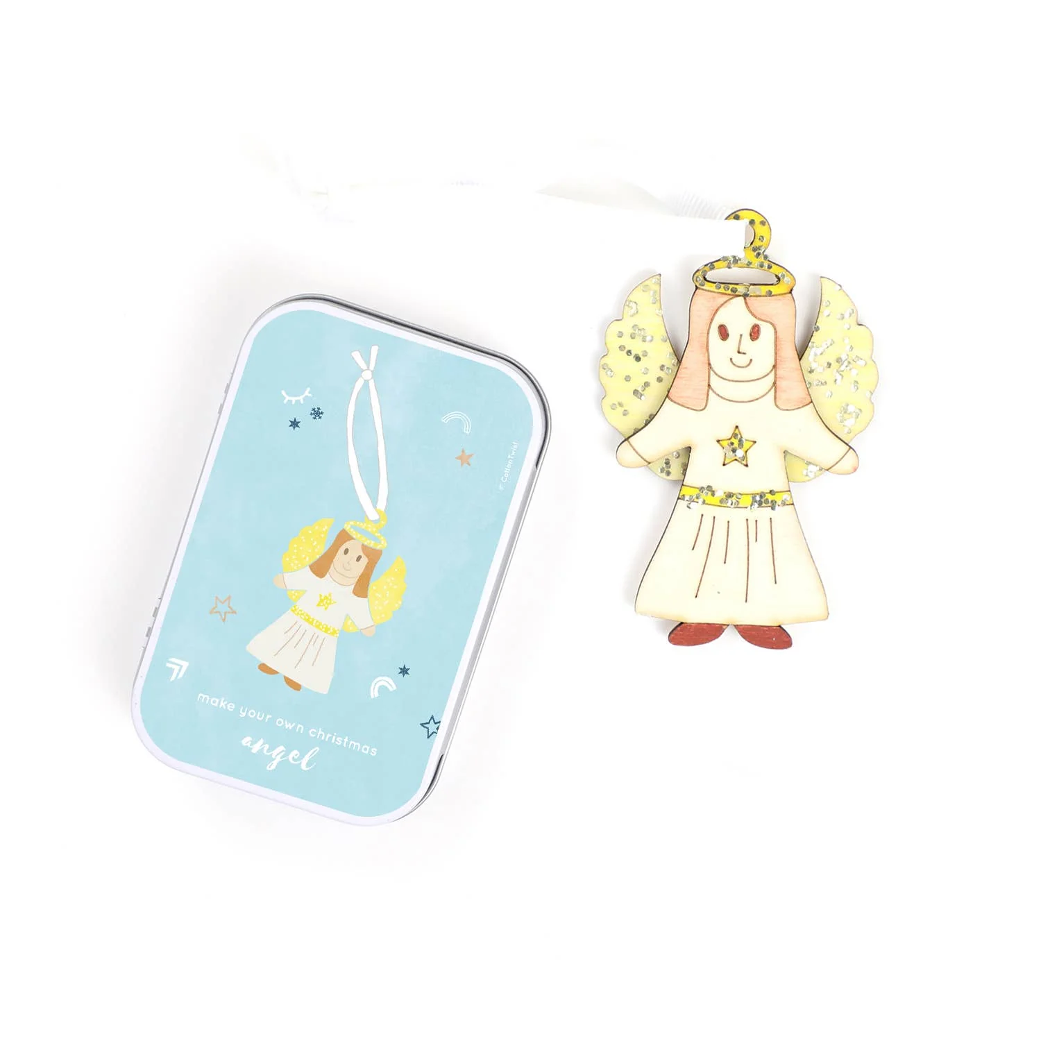Cotton Twist - Make Your Own Angel Christmas Decoration