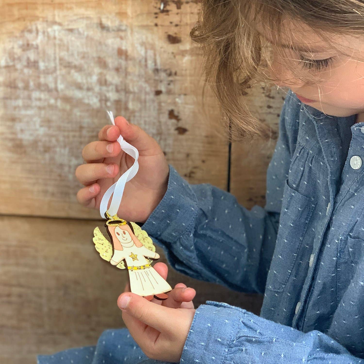 Cotton Twist - Make Your Own Angel Christmas Decoration - Image 2