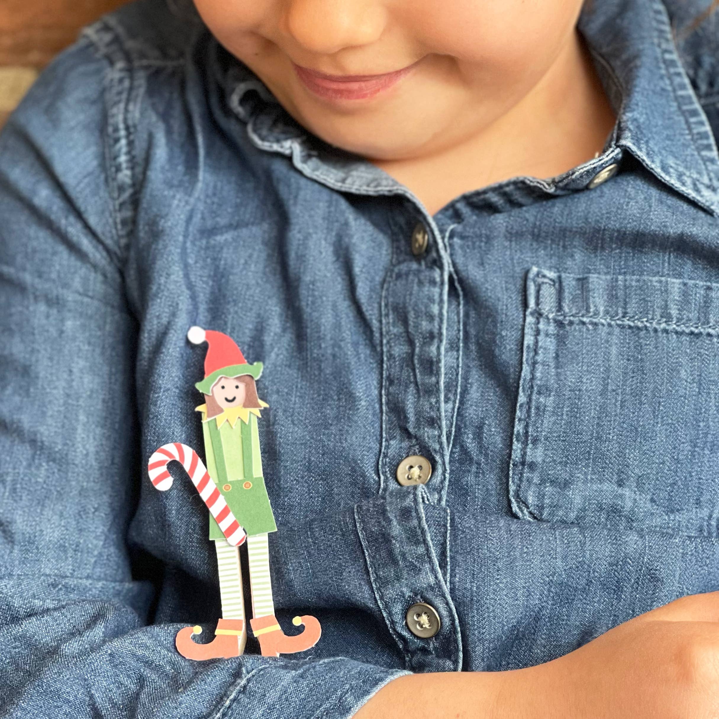 Cotton Twist - Make Your Own Elf Peg Doll - Image 5