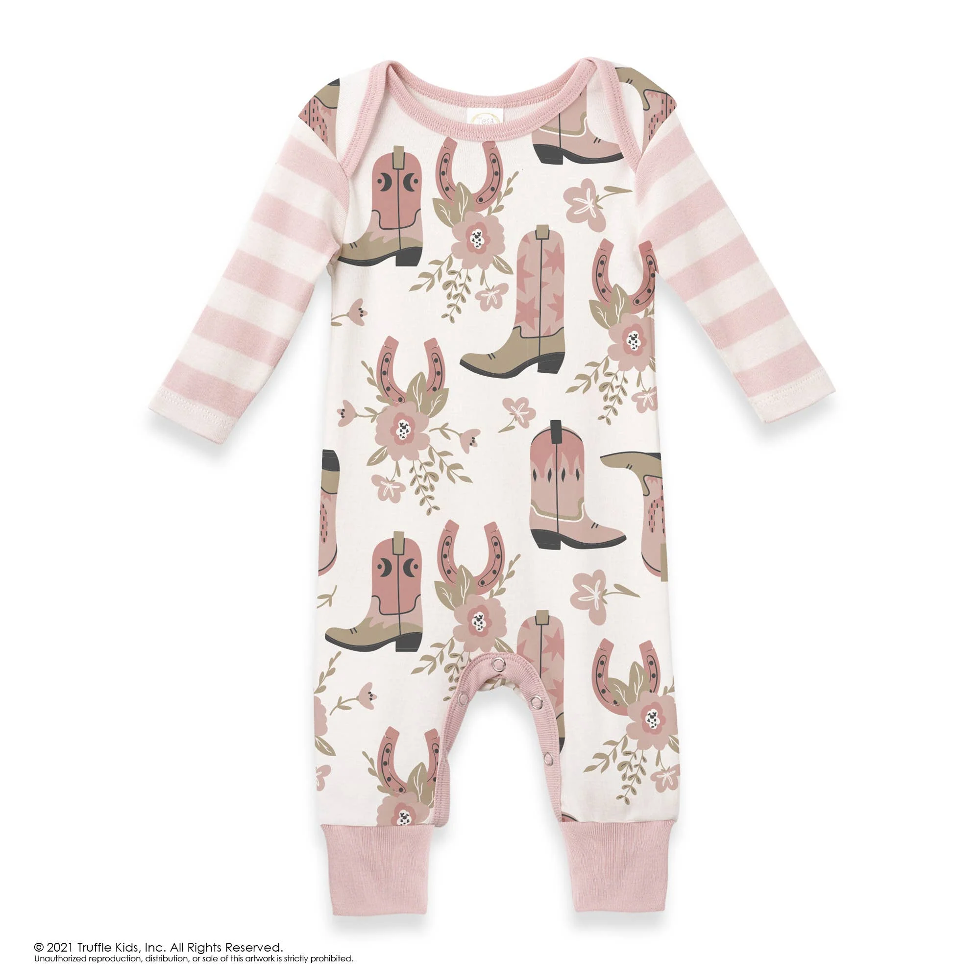 Cowgirl Boots Cotton Baby Collection – Sold Separately: Headband 1S - Image 4