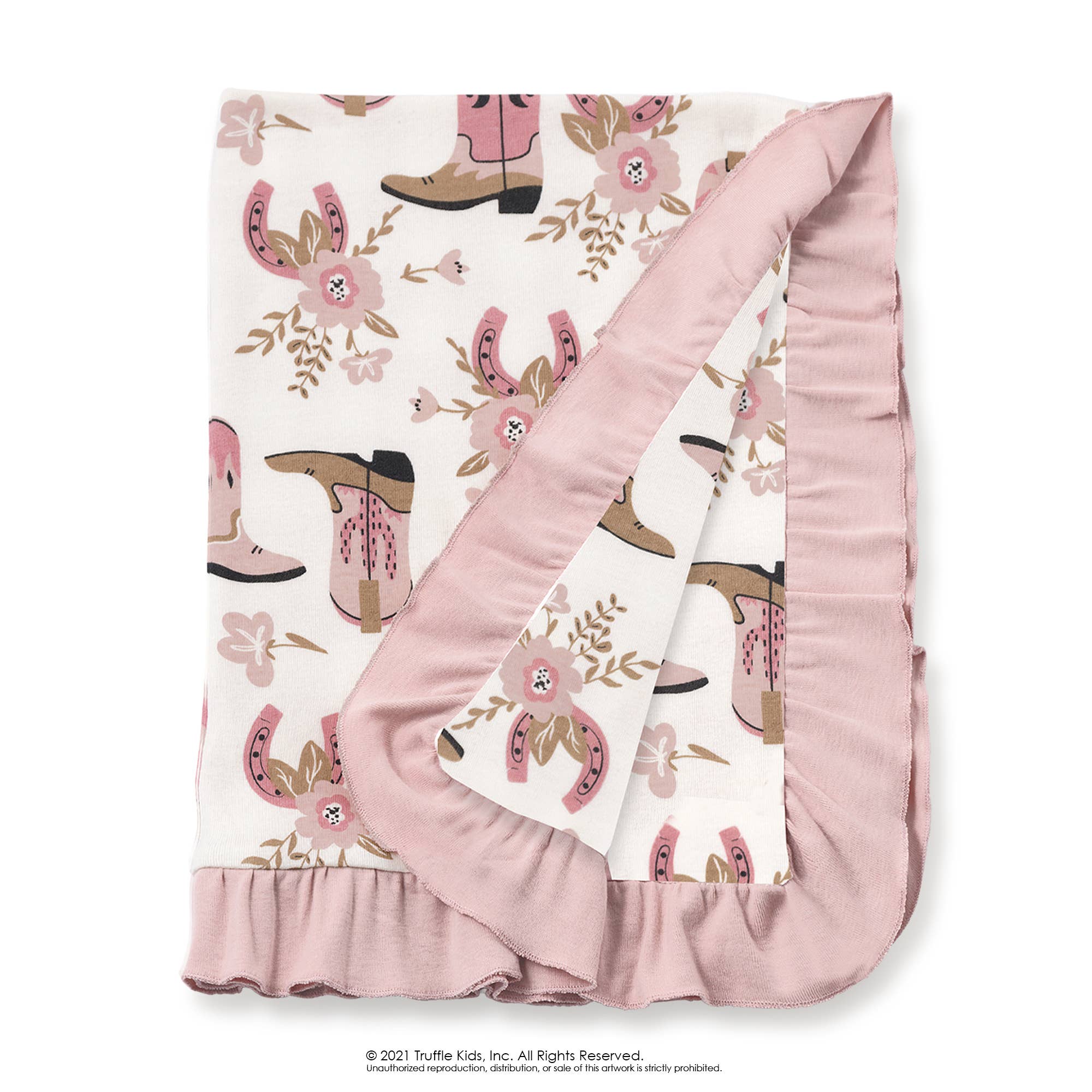 Cowgirl Boots Cotton Baby Collection – Sold Separately: Headband 1S - Image 5