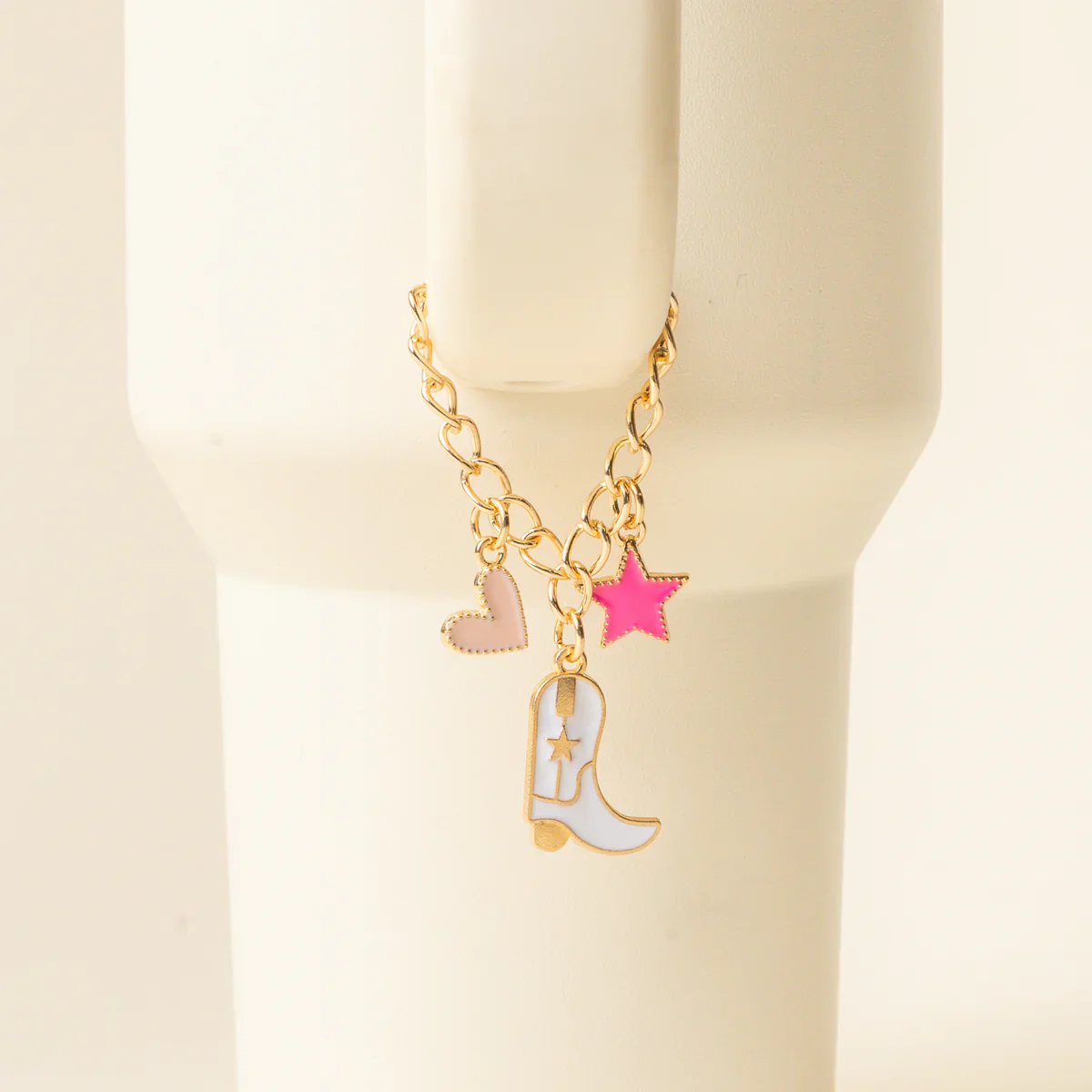 Cowgirl Tumbler Charm