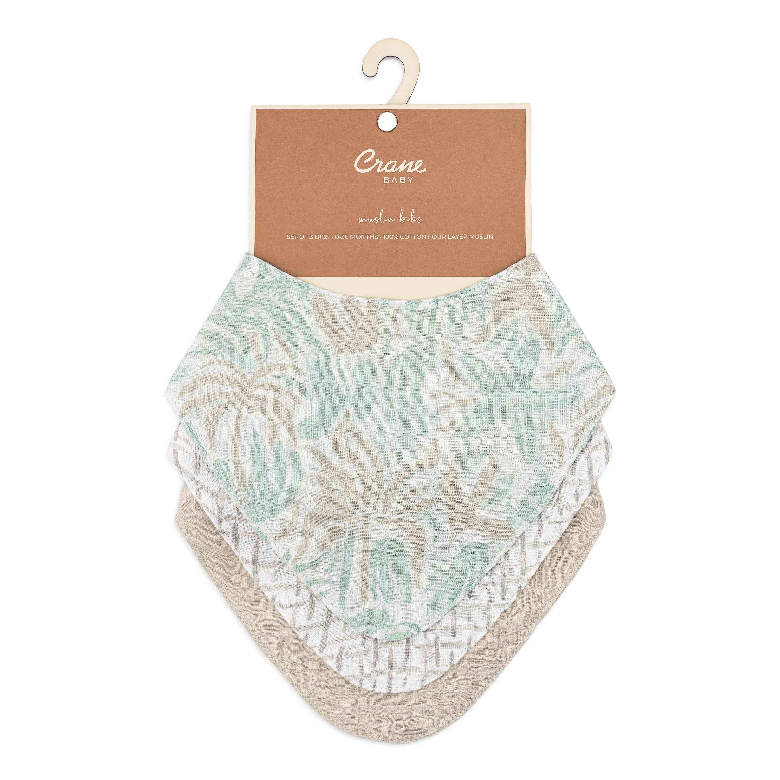 Cove 3-pc. Muslin Bib Set (Beach Life) - Image 9