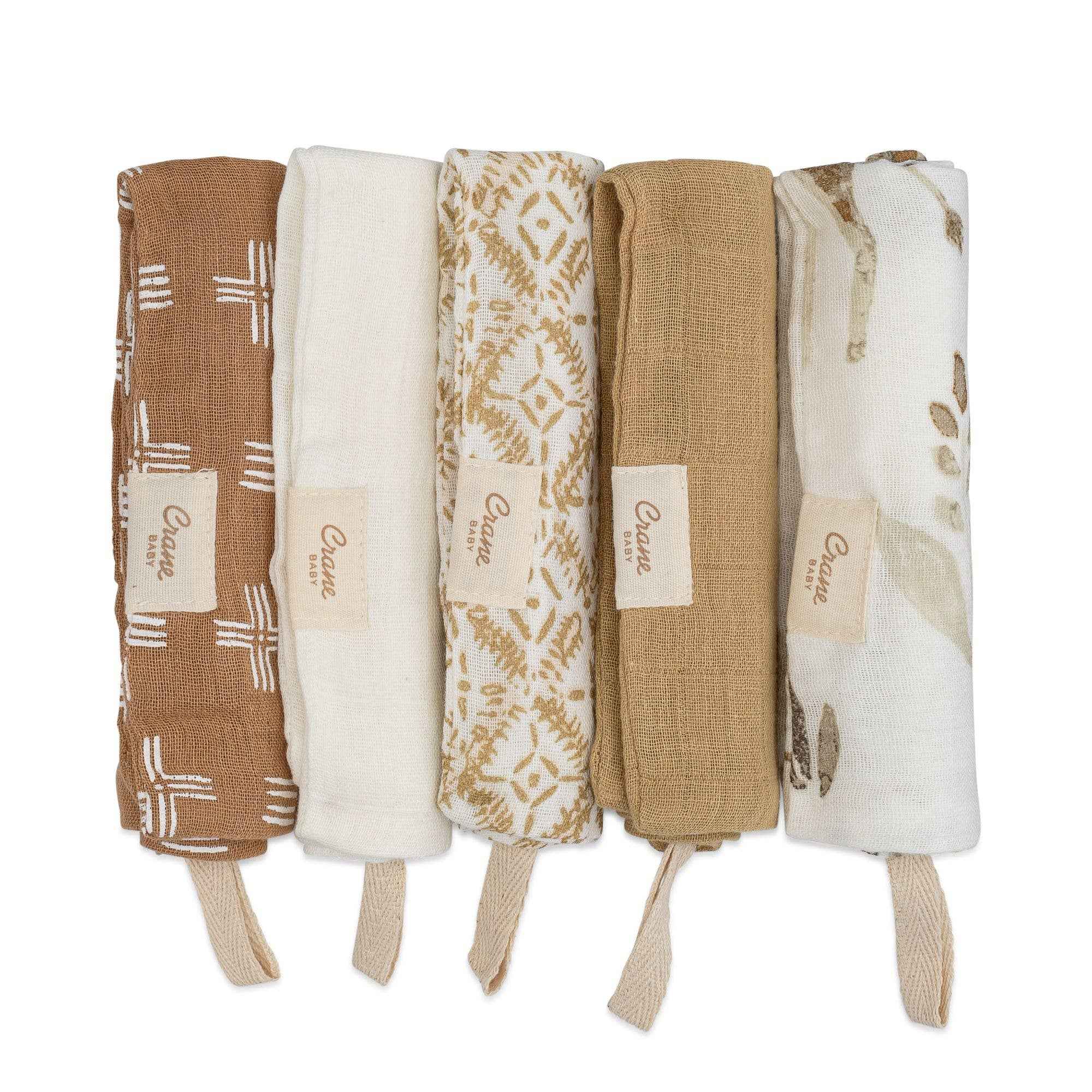 Kendi 5-pc. Wash Cloth Set (Safari Animal) - Image 2
