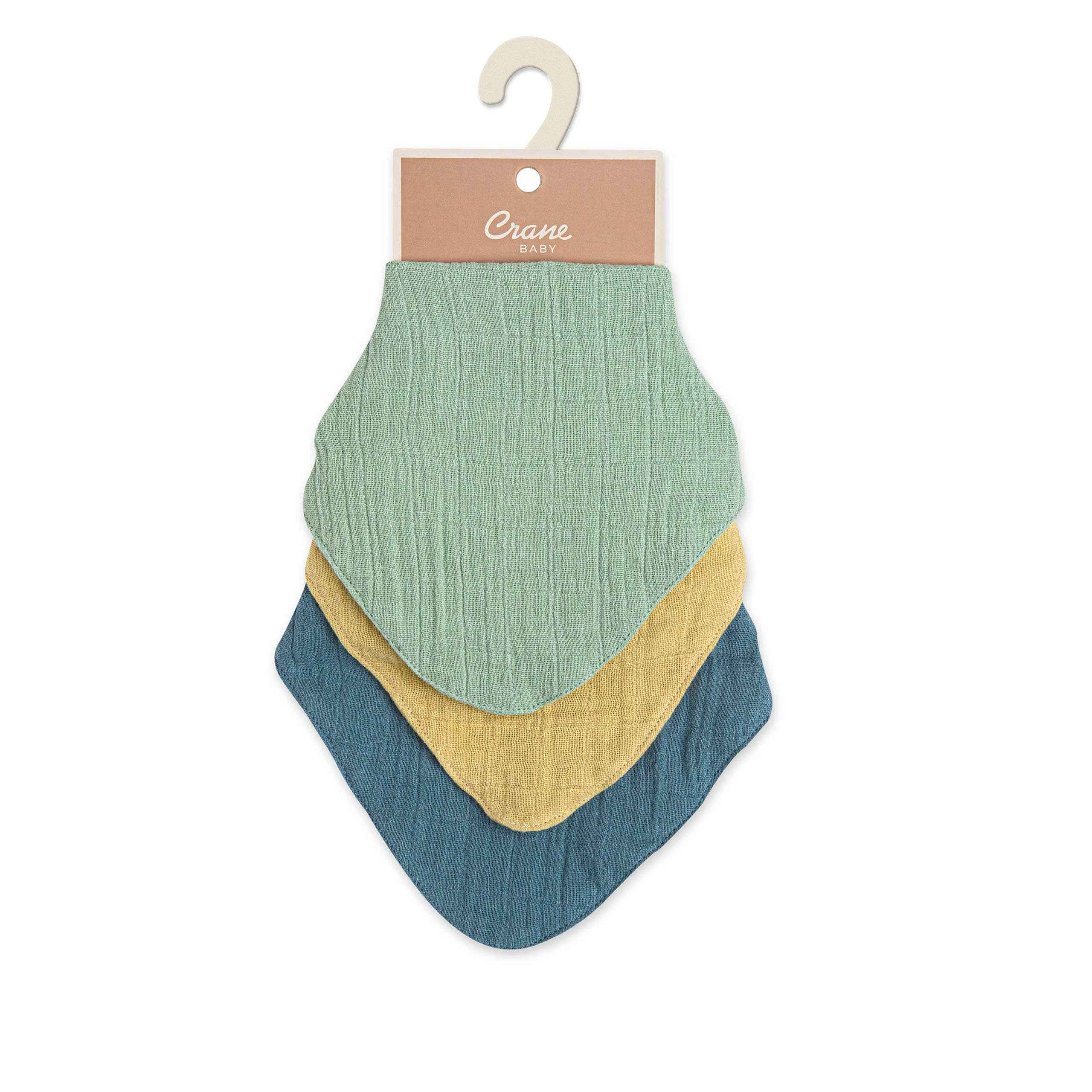 Muslin 3-Pc. Bib Set - River - Image 6