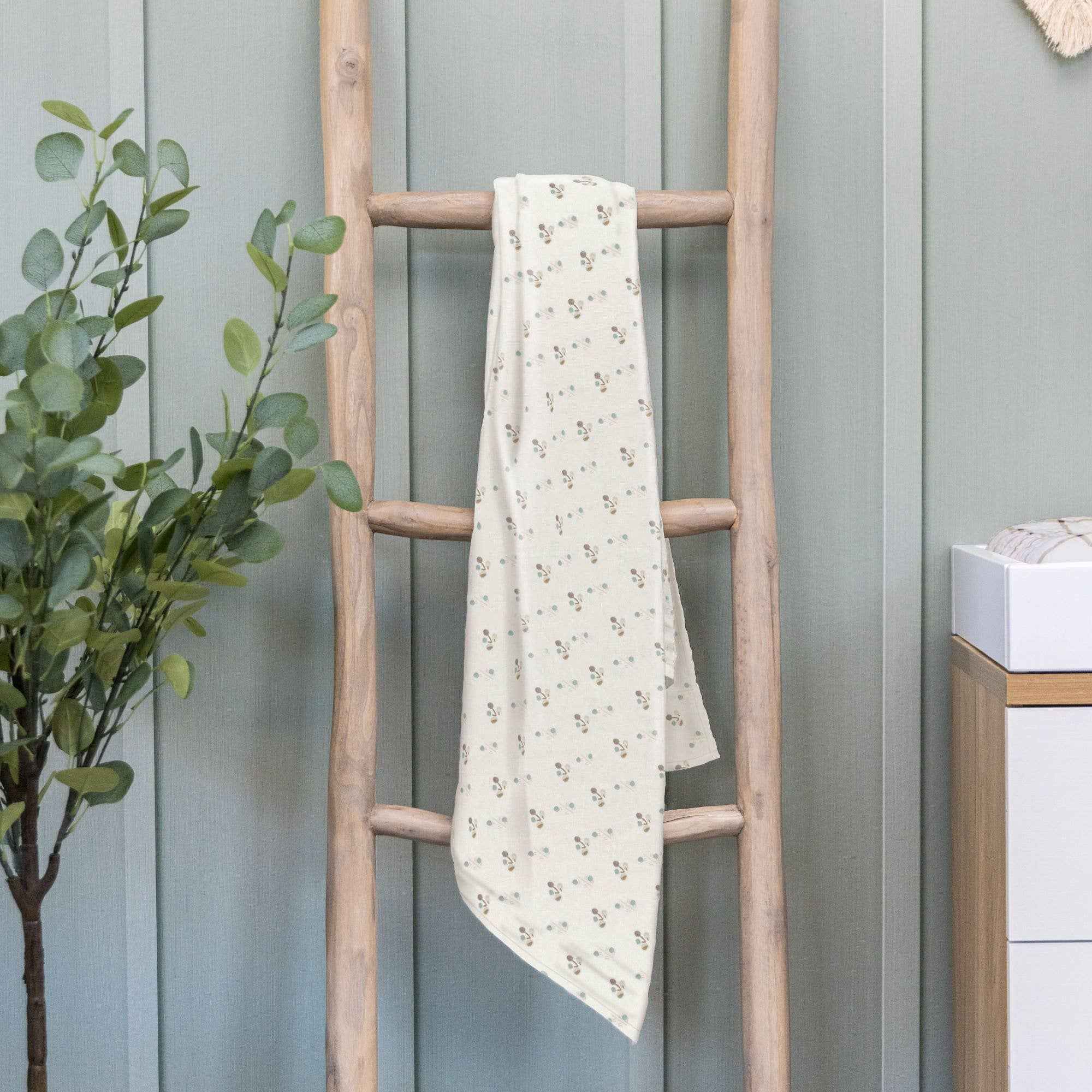 Organic Cotton Poppy Single Swaddle - Image 5