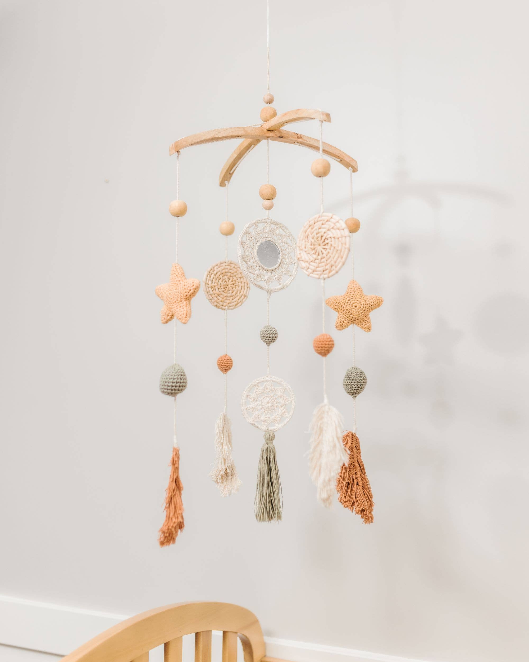 Willow Leaf Nursery Ceiling Hanging Decor - Image 2
