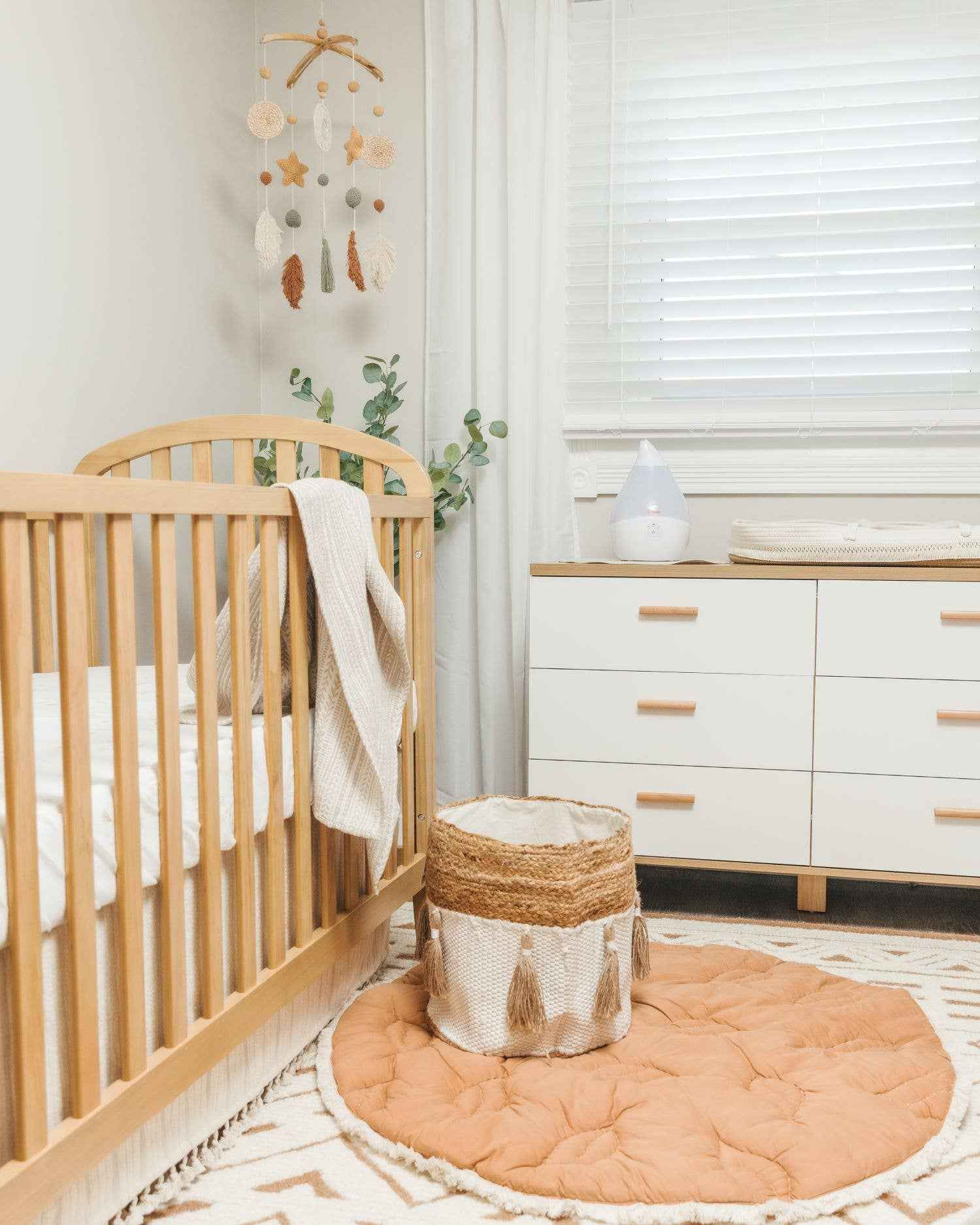 Willow Leaf Nursery Ceiling Hanging Decor - Image 3