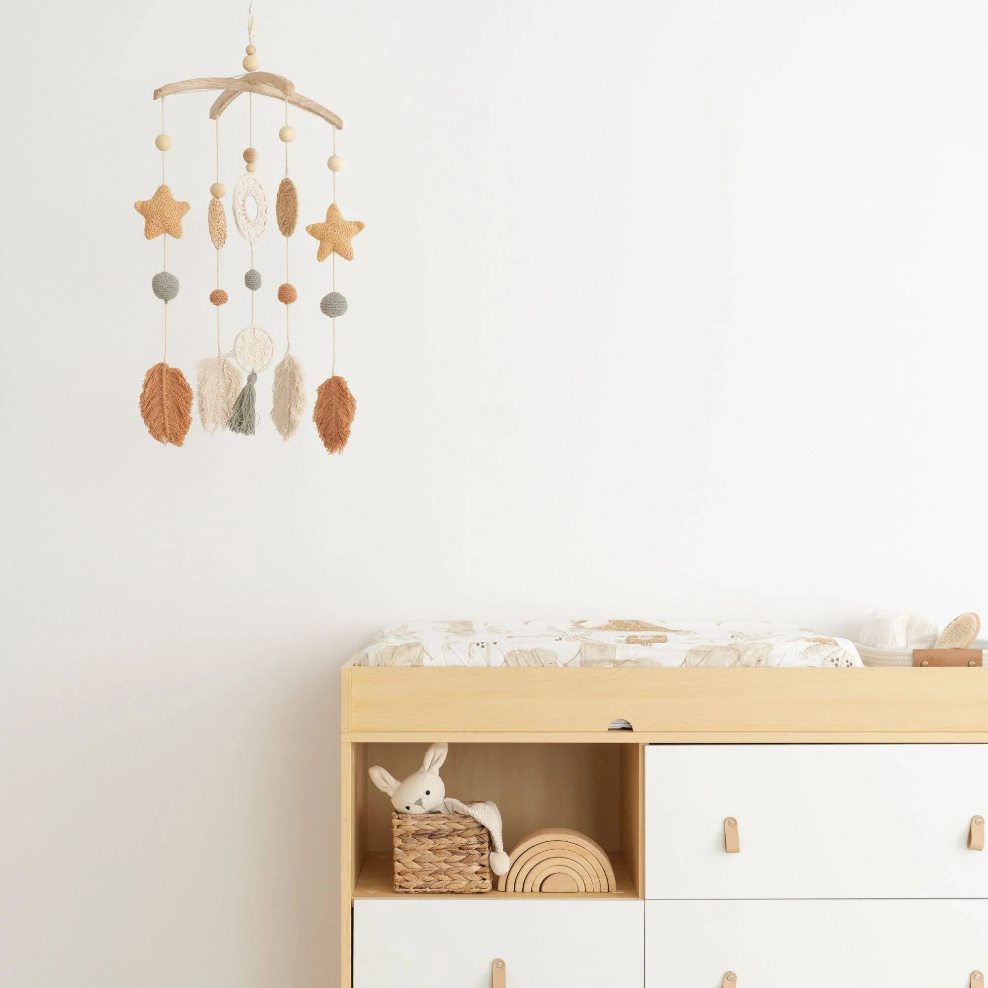 Willow Leaf Nursery Ceiling Hanging Decor - Image 5