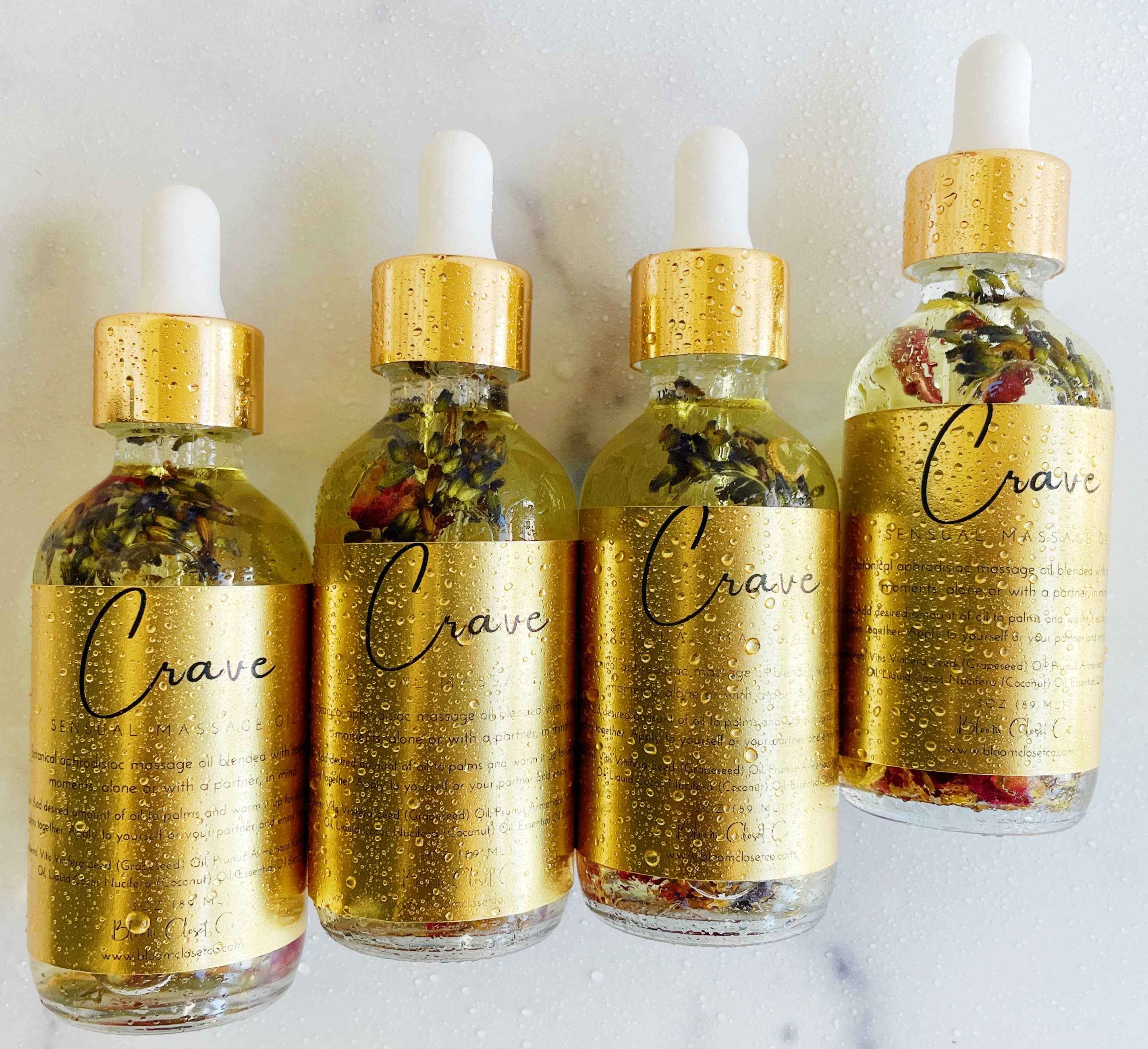 Crave Aphrodisiac Sensual Massage Oil: 3oz - Image 3