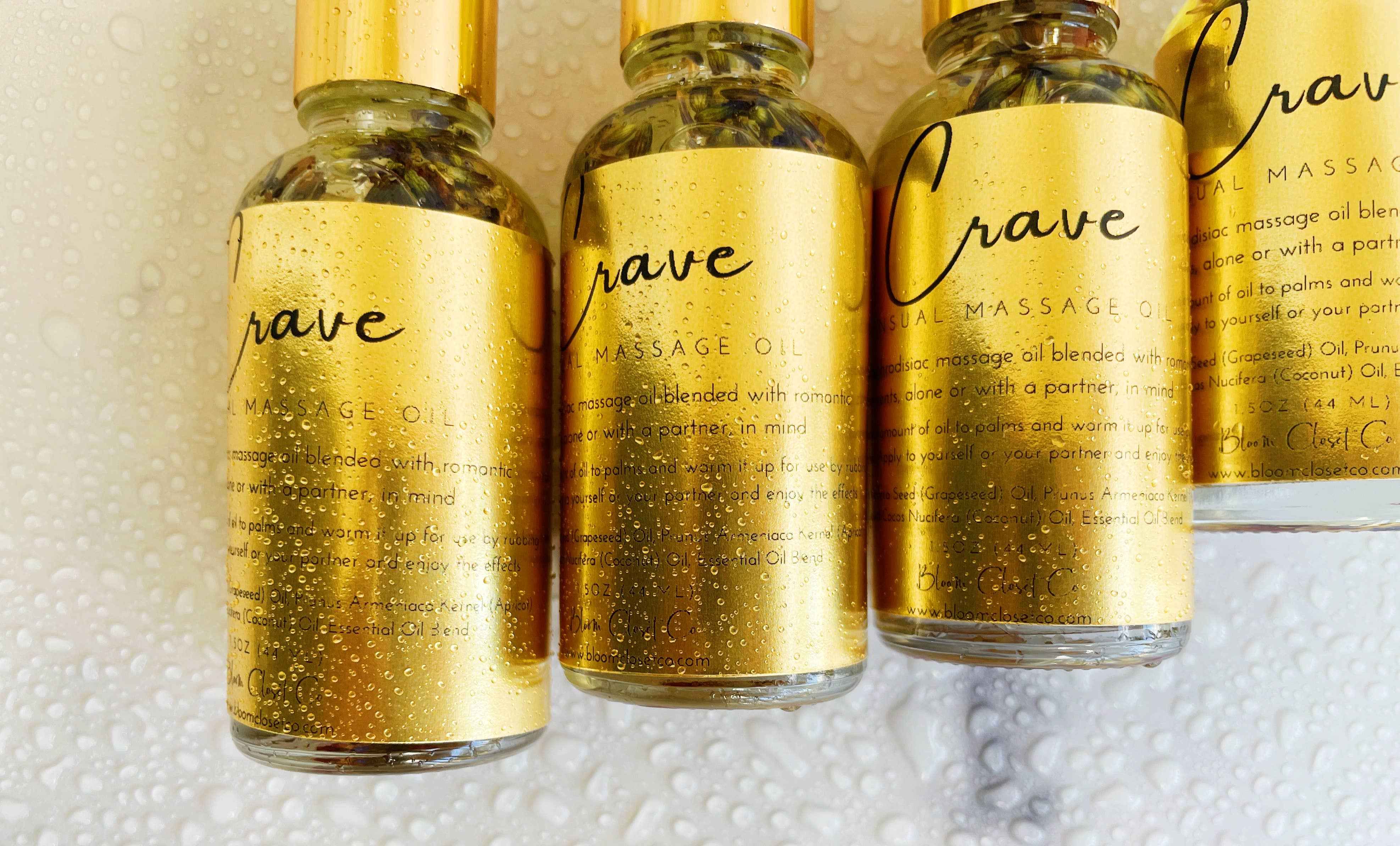 Crave Aphrodisiac Sensual Massage Oil: 3oz - Image 6