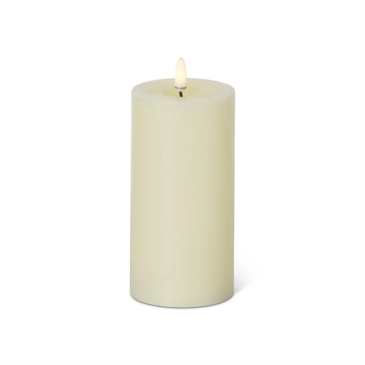 Cream LED Pillar Candle w/Timer set of 3 - Image 2