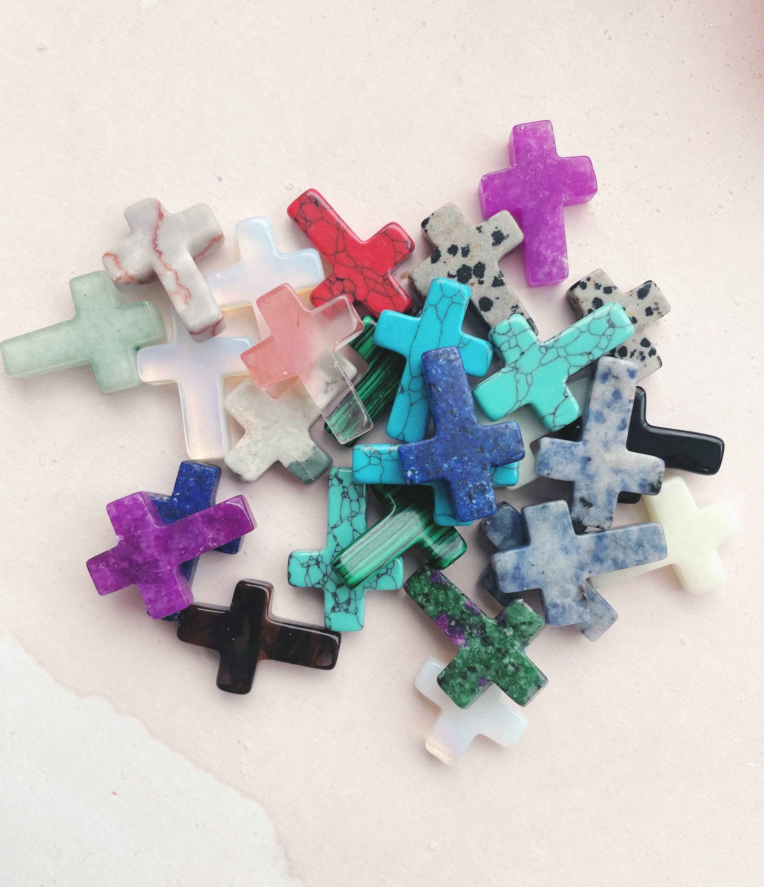 Cross Bath Bomb - with stone cross inside! - Image 3