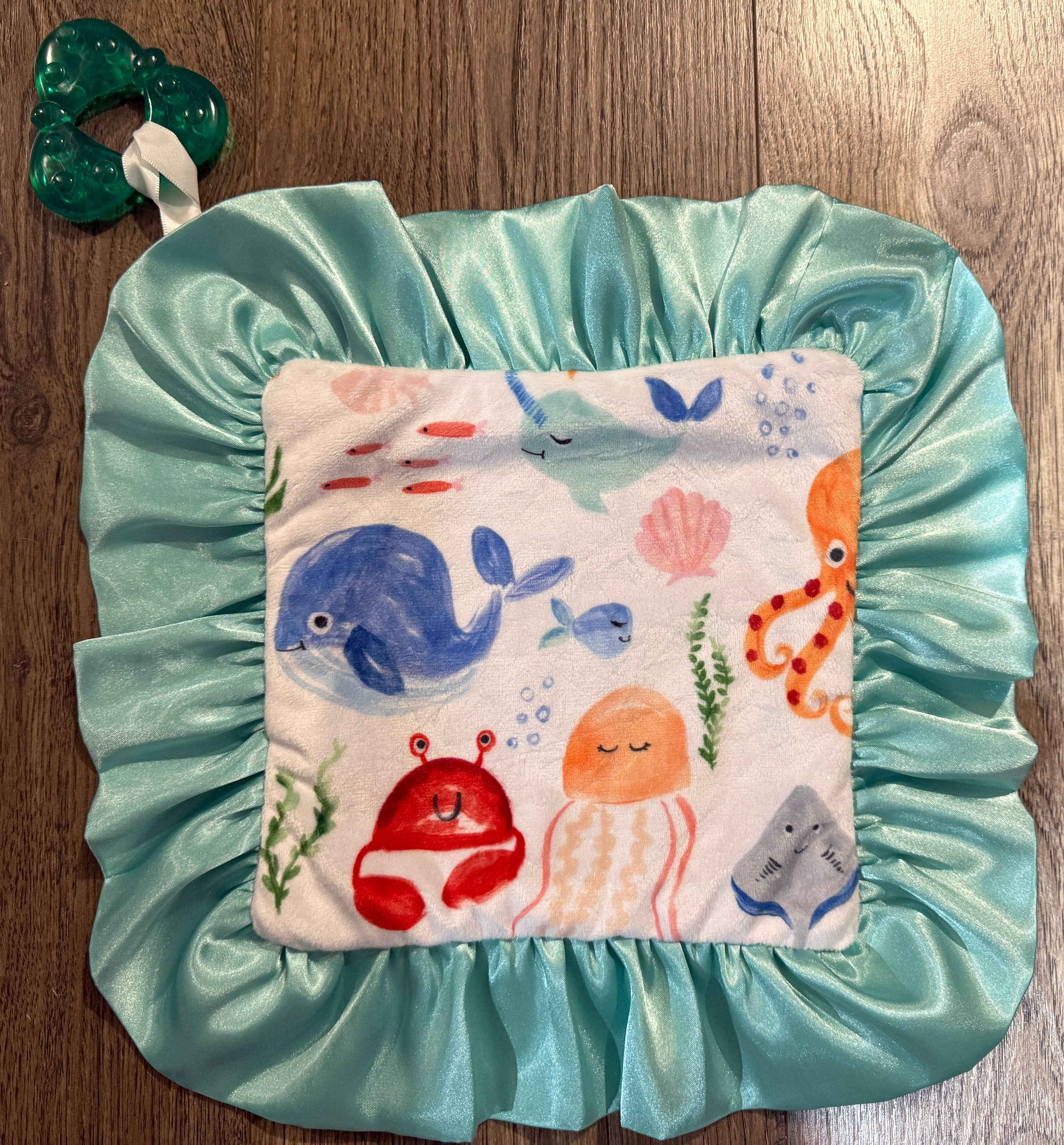 Marine Life baby blanket - Image 4
