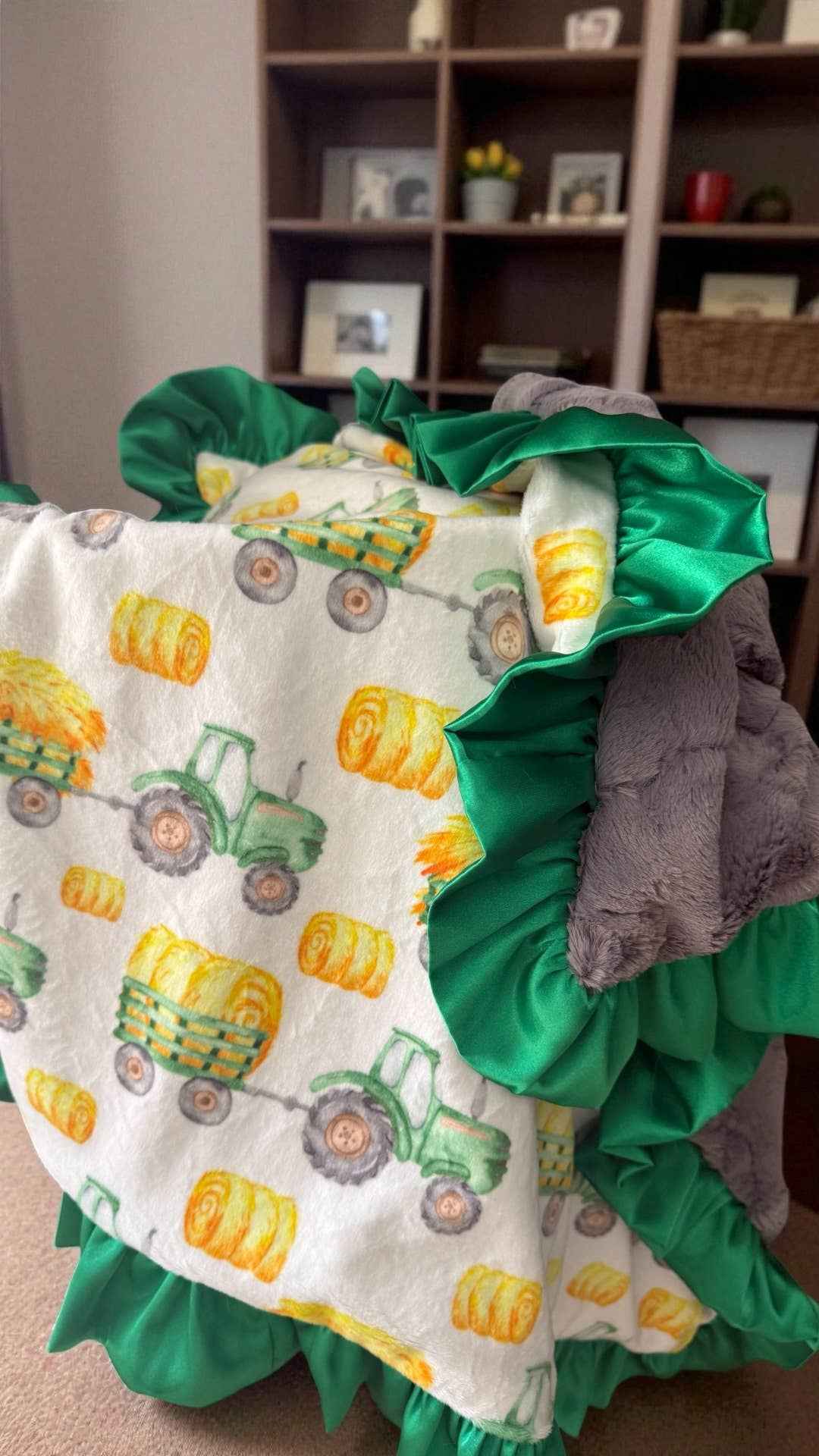 Tractor Trails Blanket - Image 2