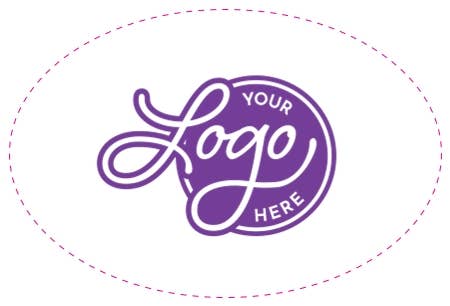 Custom Logo Stickers - Case of 100: 100 / Circle/Glossy / 3" - Image 2