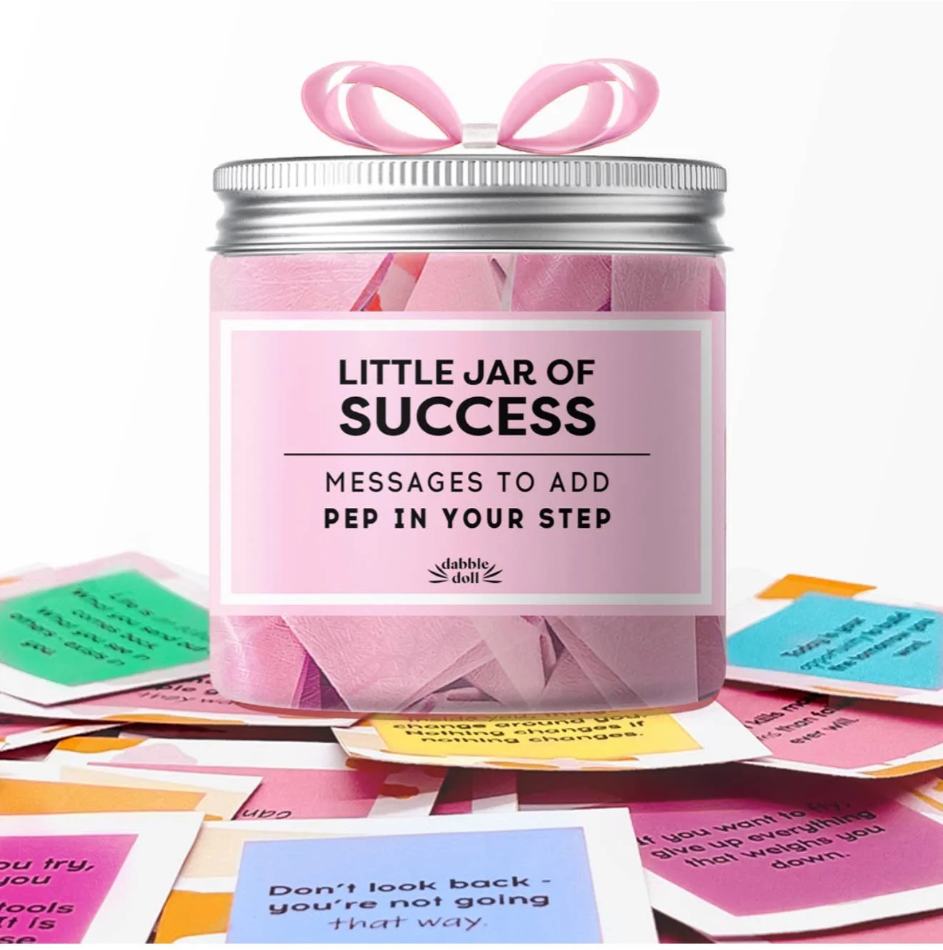 Success Jar-Uplifting Mood Boosting Motivation Gift with Box - Image 4