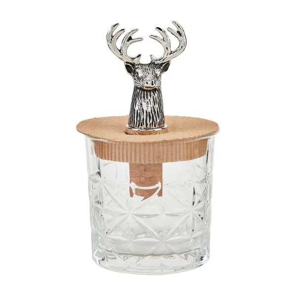 Deer DOF Glass and Bottle Stopper Set
