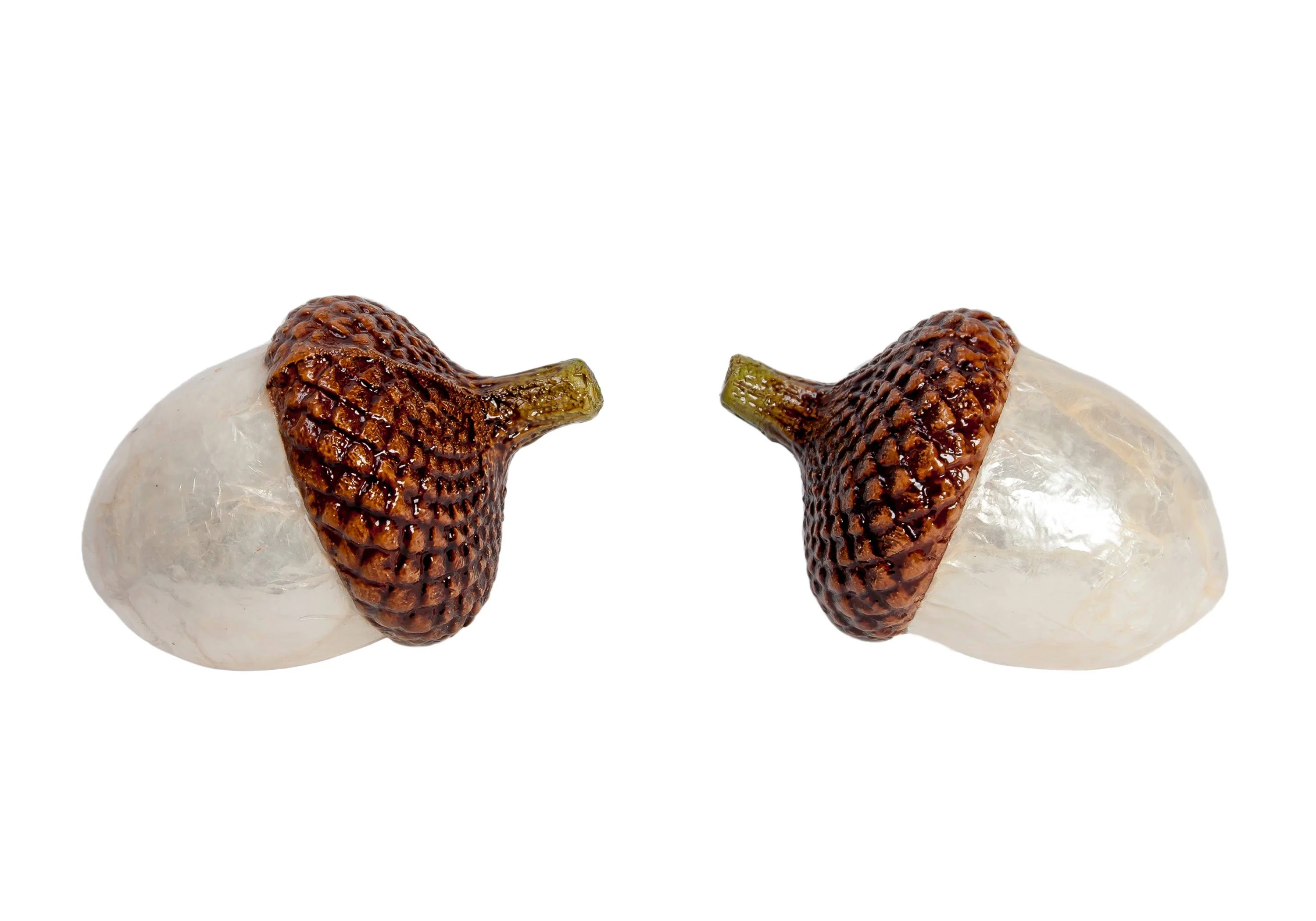 Capiz Acorn (White) - Image 2
