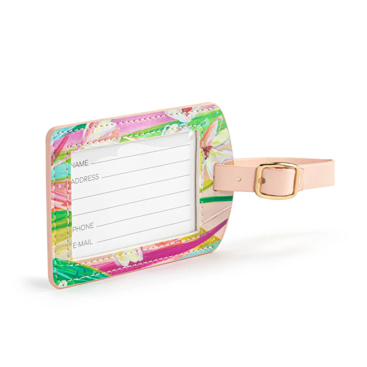 Floral Luggage Tag - Image 2