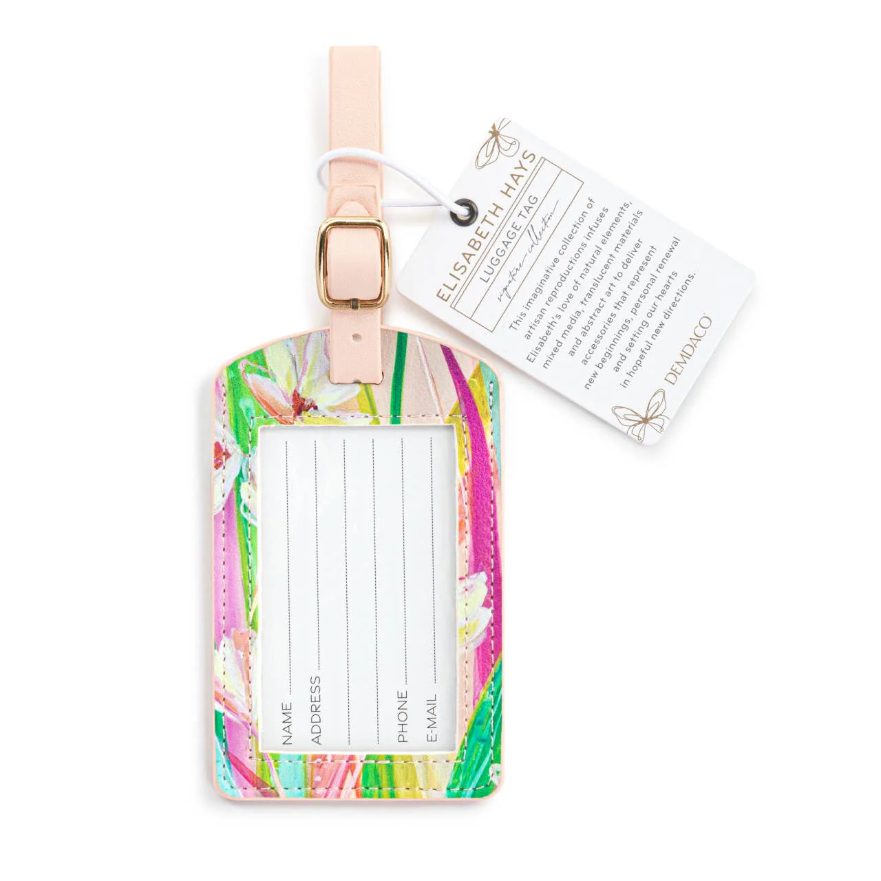 Floral Luggage Tag - Image 4