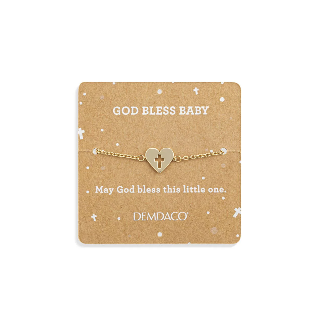 God Bless Baby Lamb + Bracelet - 8in - Image 5