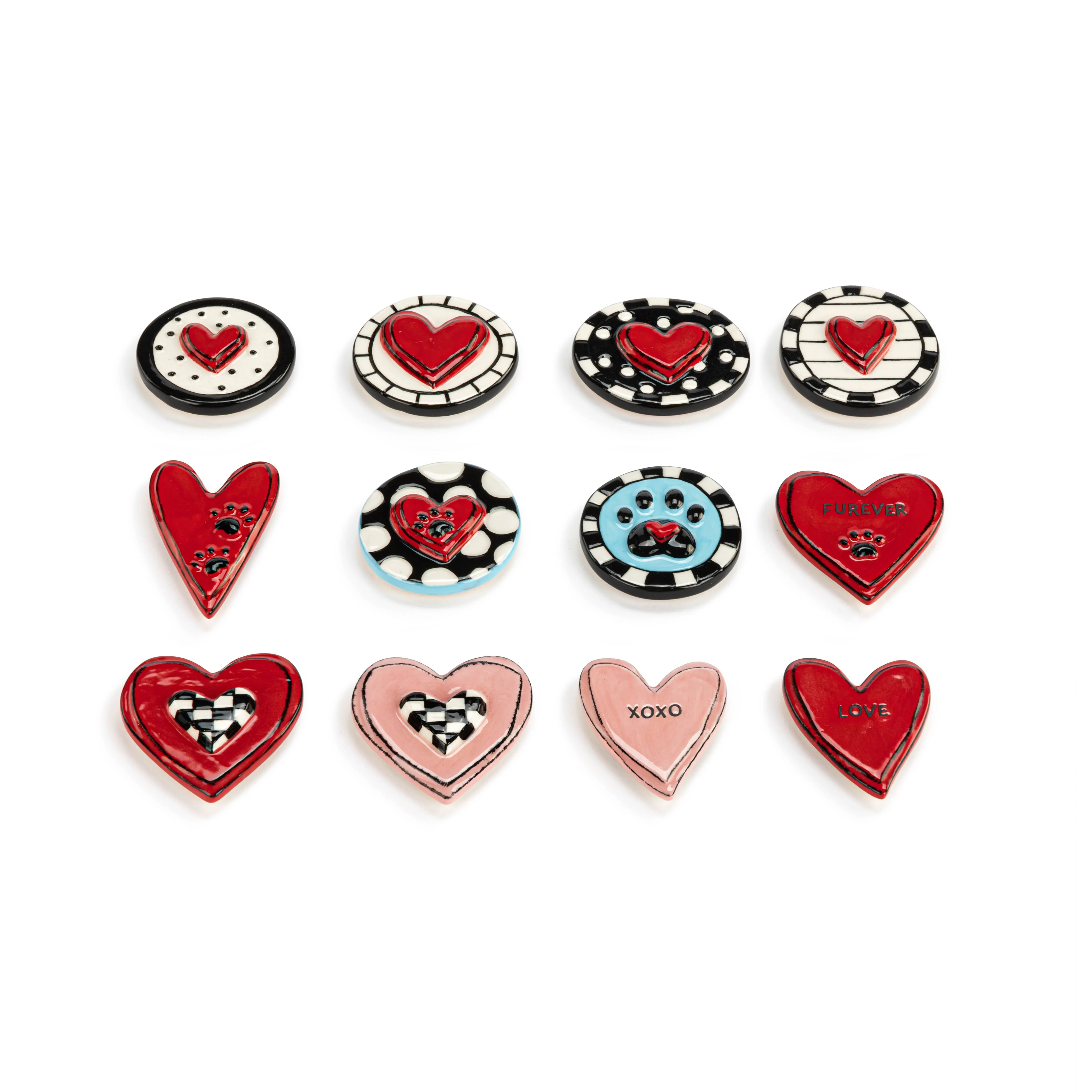 Heartful Home Ceramic Magnets - 12 Assorted-sold separately - Image 2