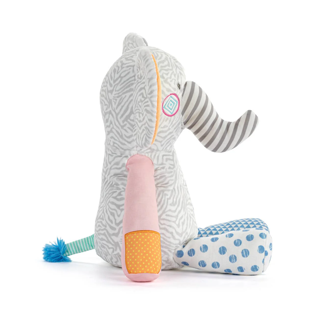 Noah's Ark Plush Elephant - 10x14in - Image 3