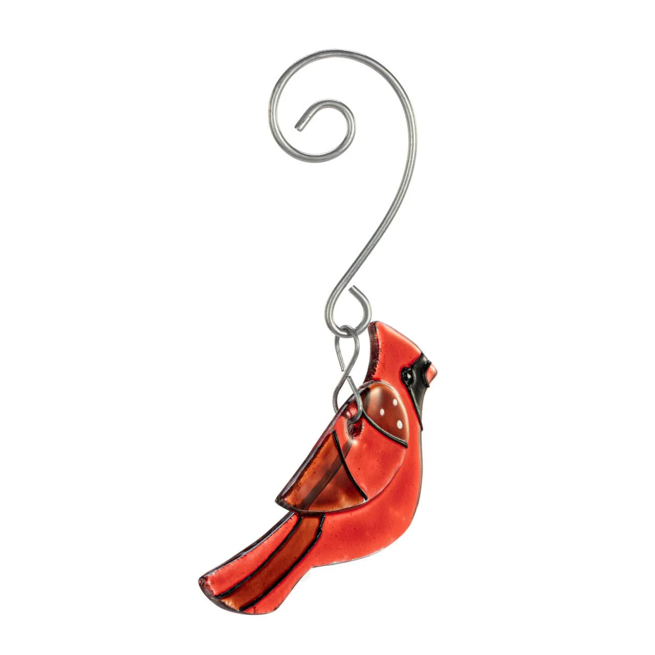 Red Cardinal Glass Ornament - Image 3