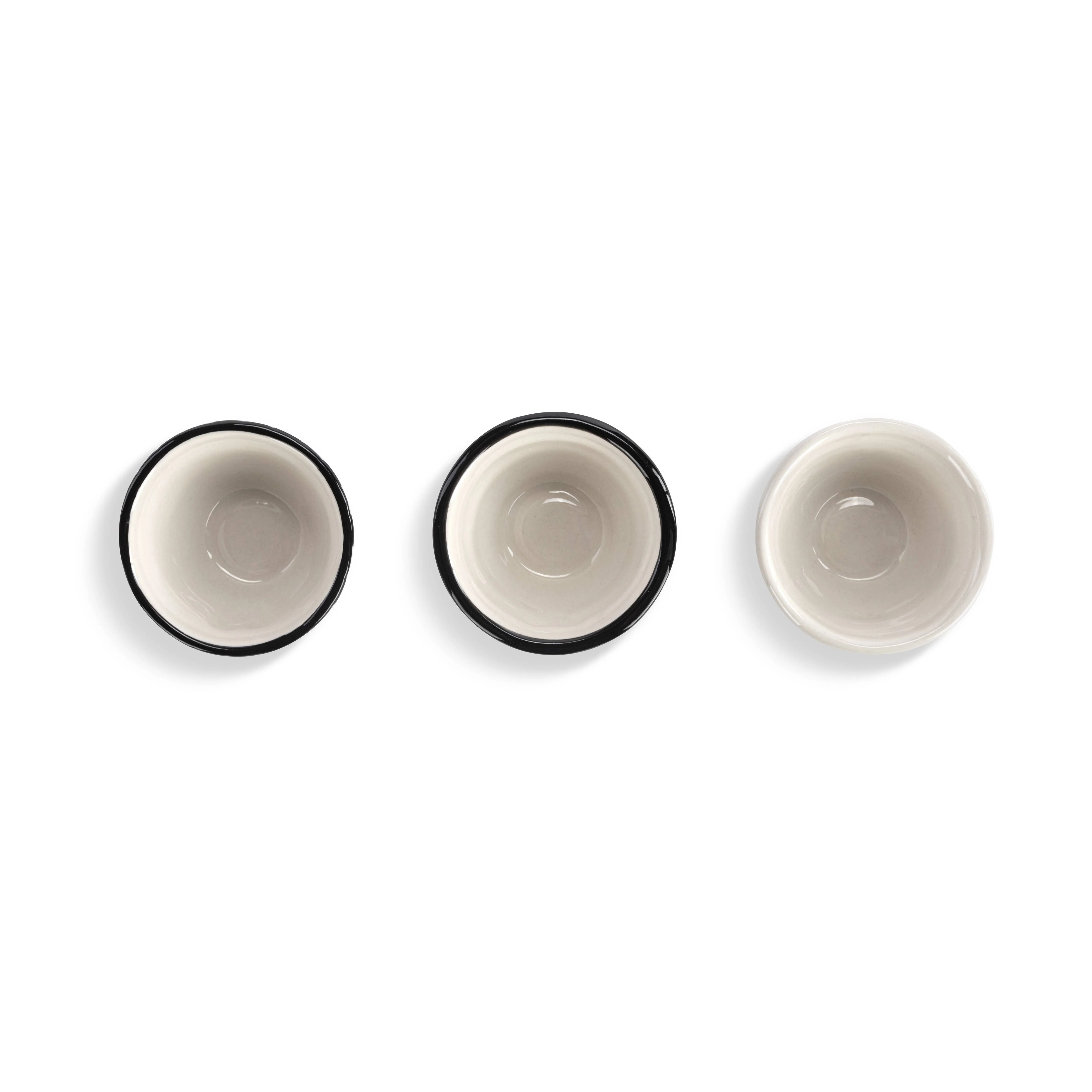 Red Heart Mini Bowls Set of 3 Assorted - Image 2
