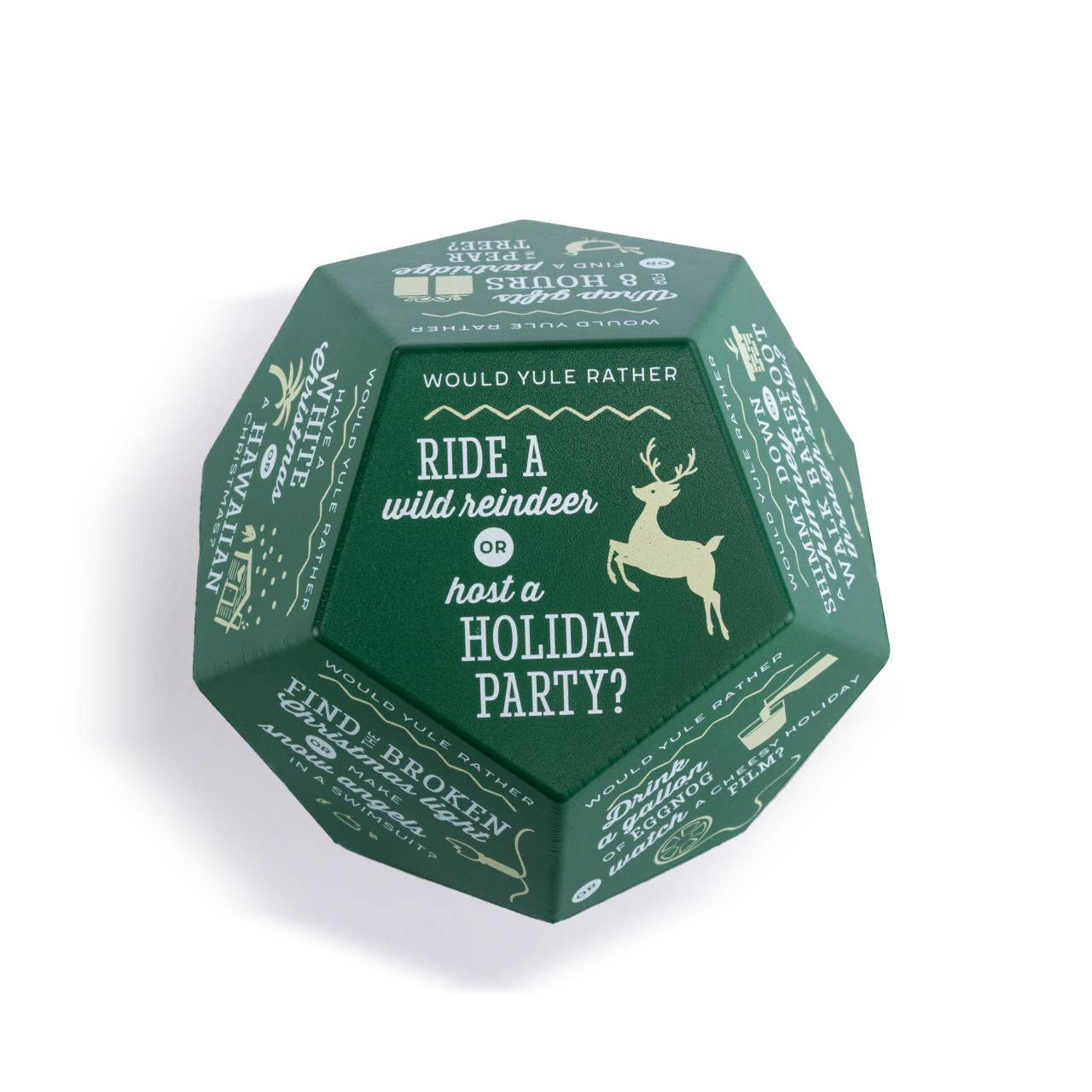 Would Yule Rather 12-Sided Foam Dice - Image 2