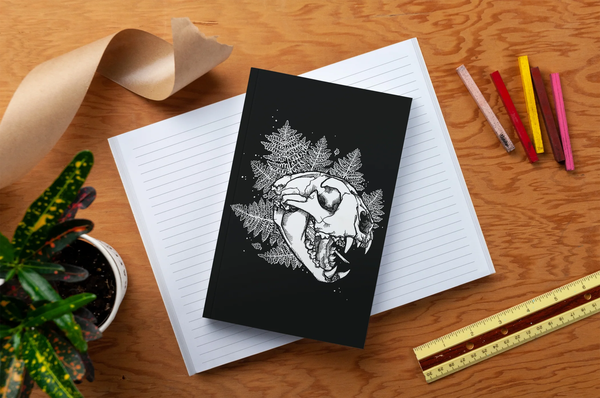 Cascades Flora & Fauna Classic Layflat Journal Notebook - Image 2