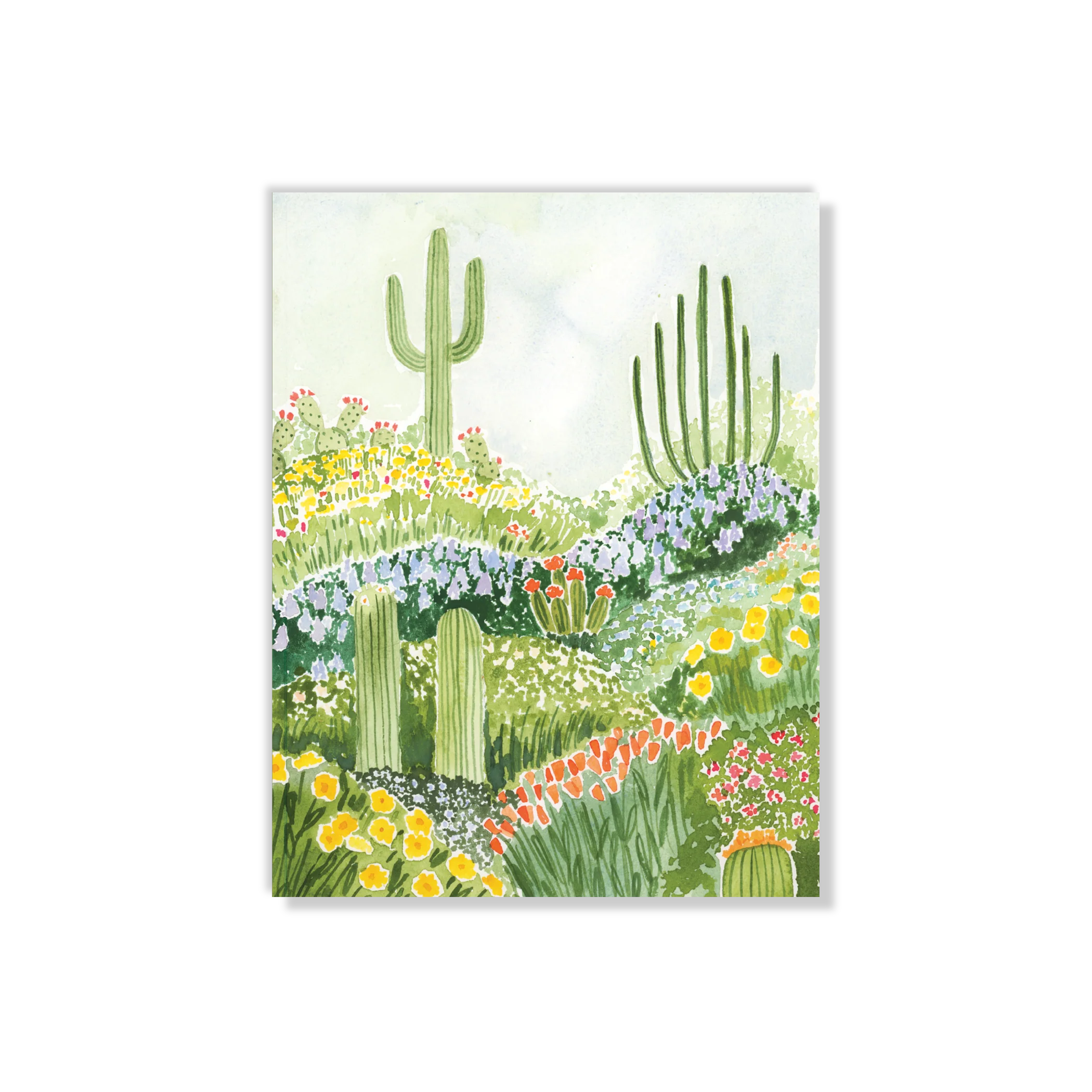 Desertscape Medium Layflat Notebook