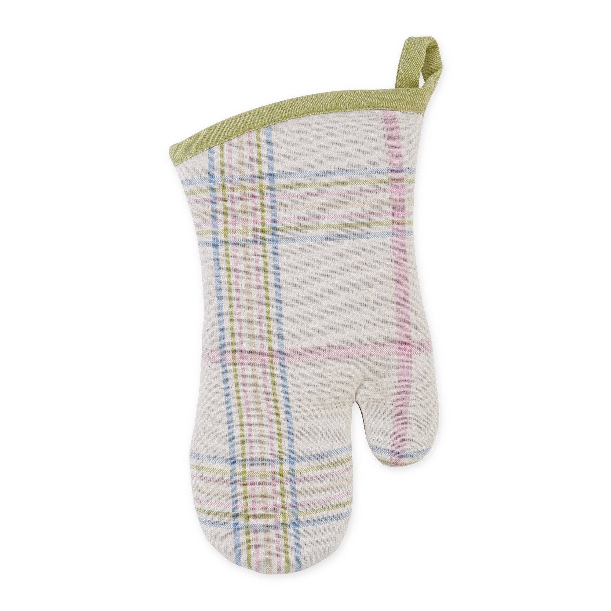 Hoppy Easter Plaid Oven Mitt - Image 2