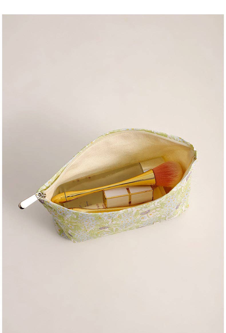Sweet Simple Floral Print Cosmetic Bag DPB1008 - Image 7